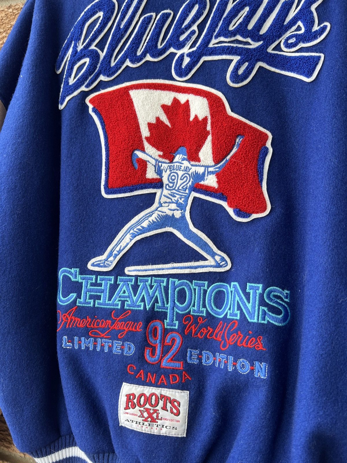 Roots ROOTS TORONTO BLUE JAYS 1992 WORLD SERIES Size US XL / EU 56 / 4 - 11 Thumbnail
