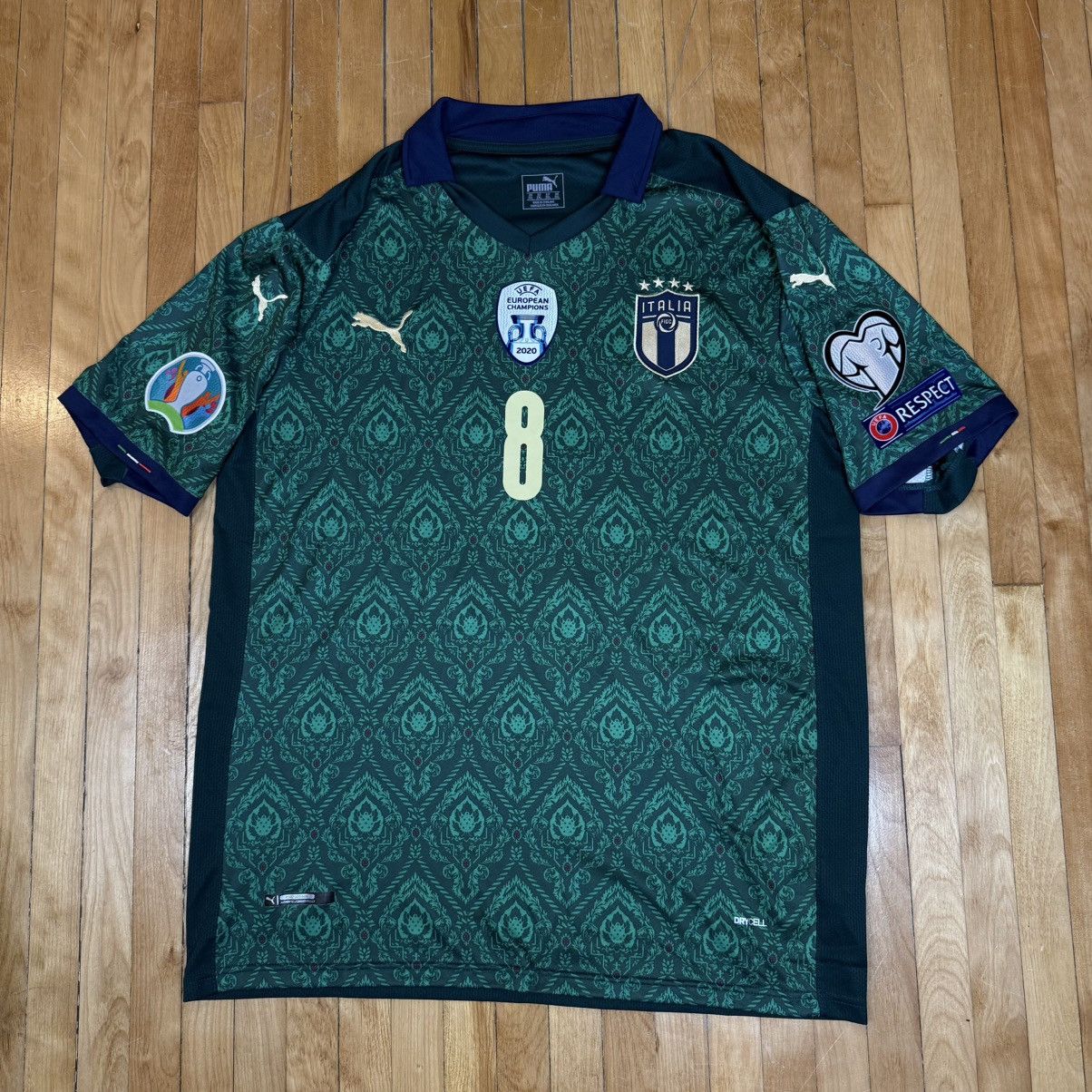 Puma Italy 3rd Jersey 19/21 Jorginho Size US XL / EU 56 / 4 - 5 Thumbnail