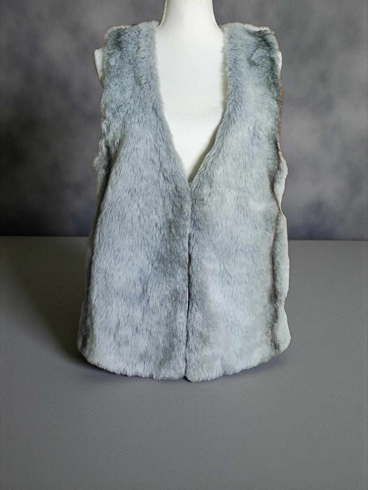 Other Philosophy Republic Clothing Small Faux Fur Vest Light Blue Size S / US 4 / IT 40 - 3 Thumbnail