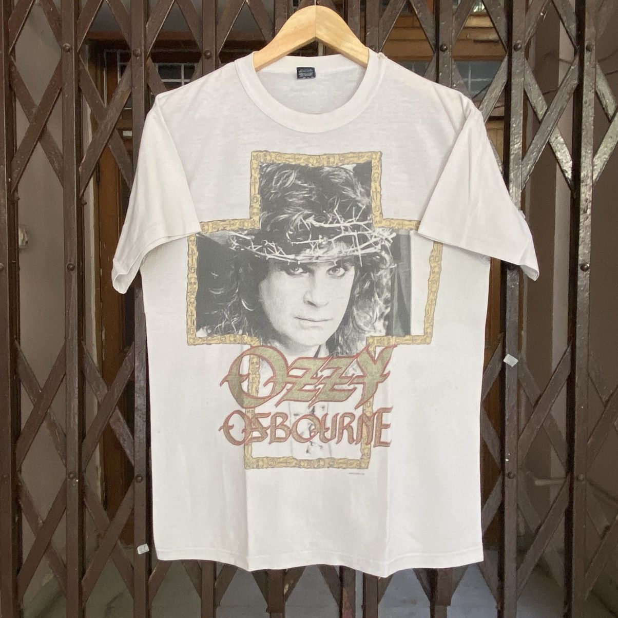 Ozzy Osbourne Vintage 1988 Ozzy Osbourne No Rest For The Wicked T shirt Size US M / EU 48-50 / 2 - 1 Thumbnail