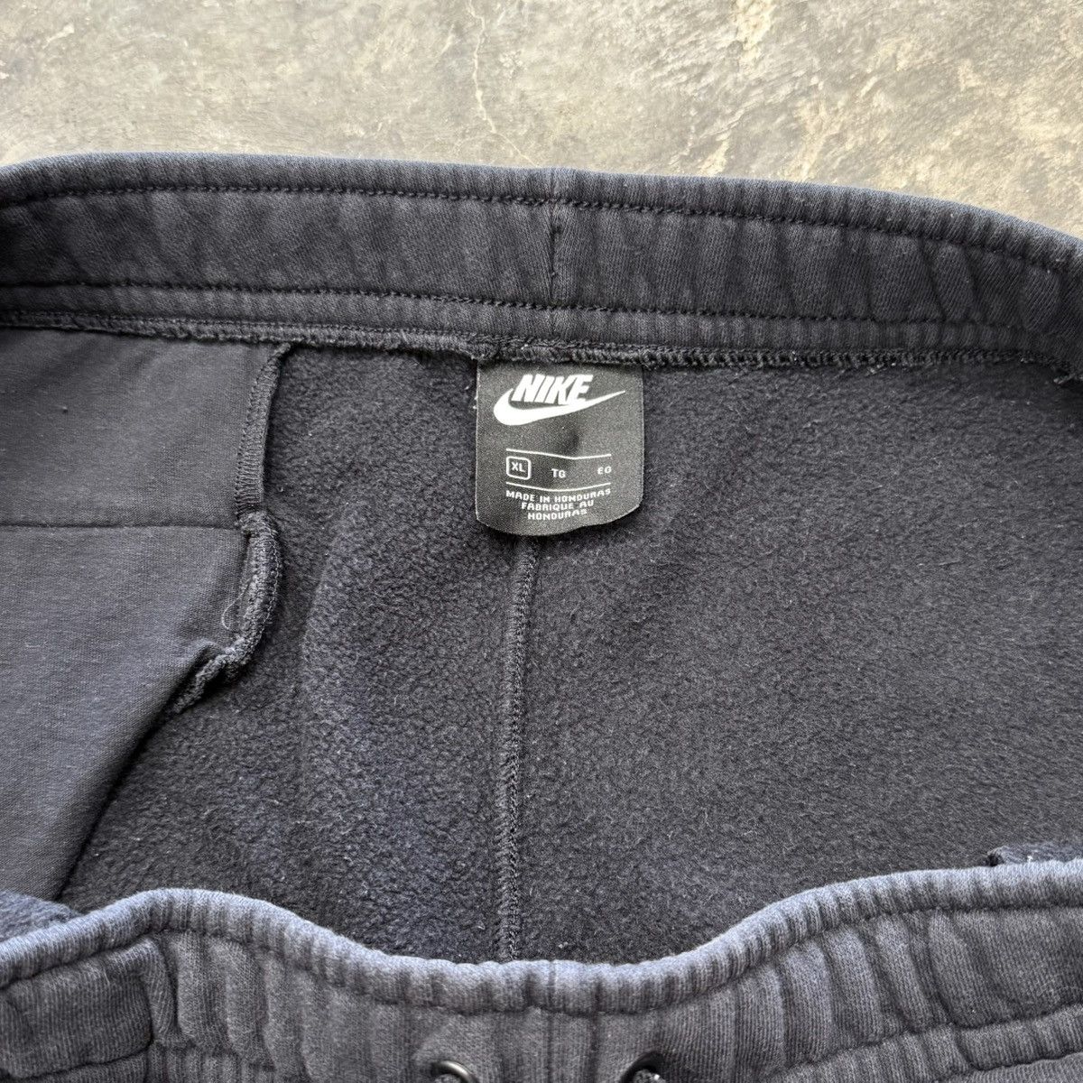 Nike Nike Black Swoosh Fleece Sweatpants Joggers Size US 36 / EU 52 - 5 Thumbnail