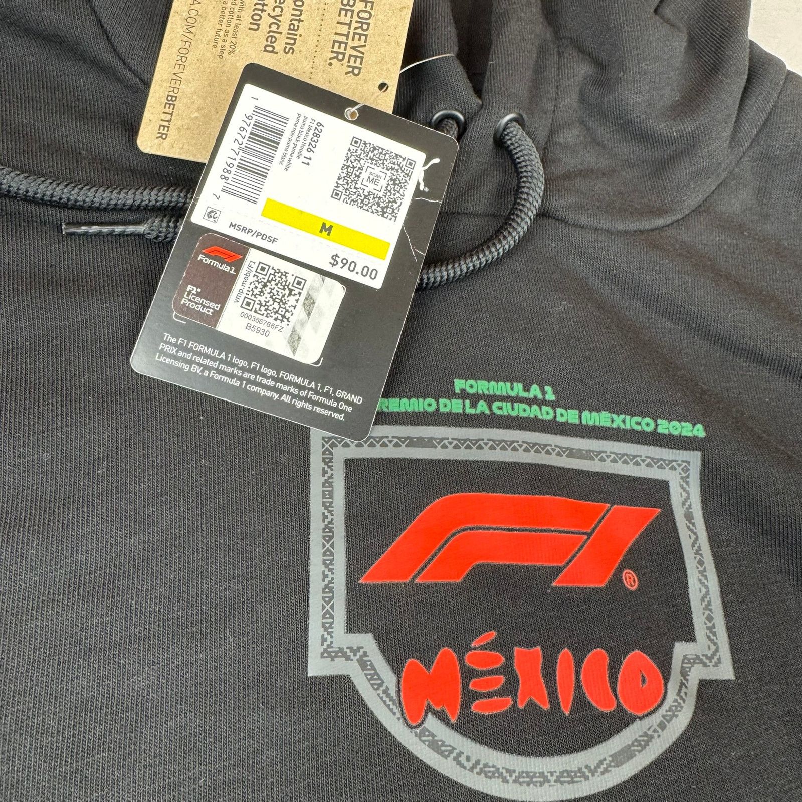Puma Puma x Formula 1 Mexico Hoodie - Size Medium - NWT Size US M / EU 48-50 / 2 - 3 Thumbnail