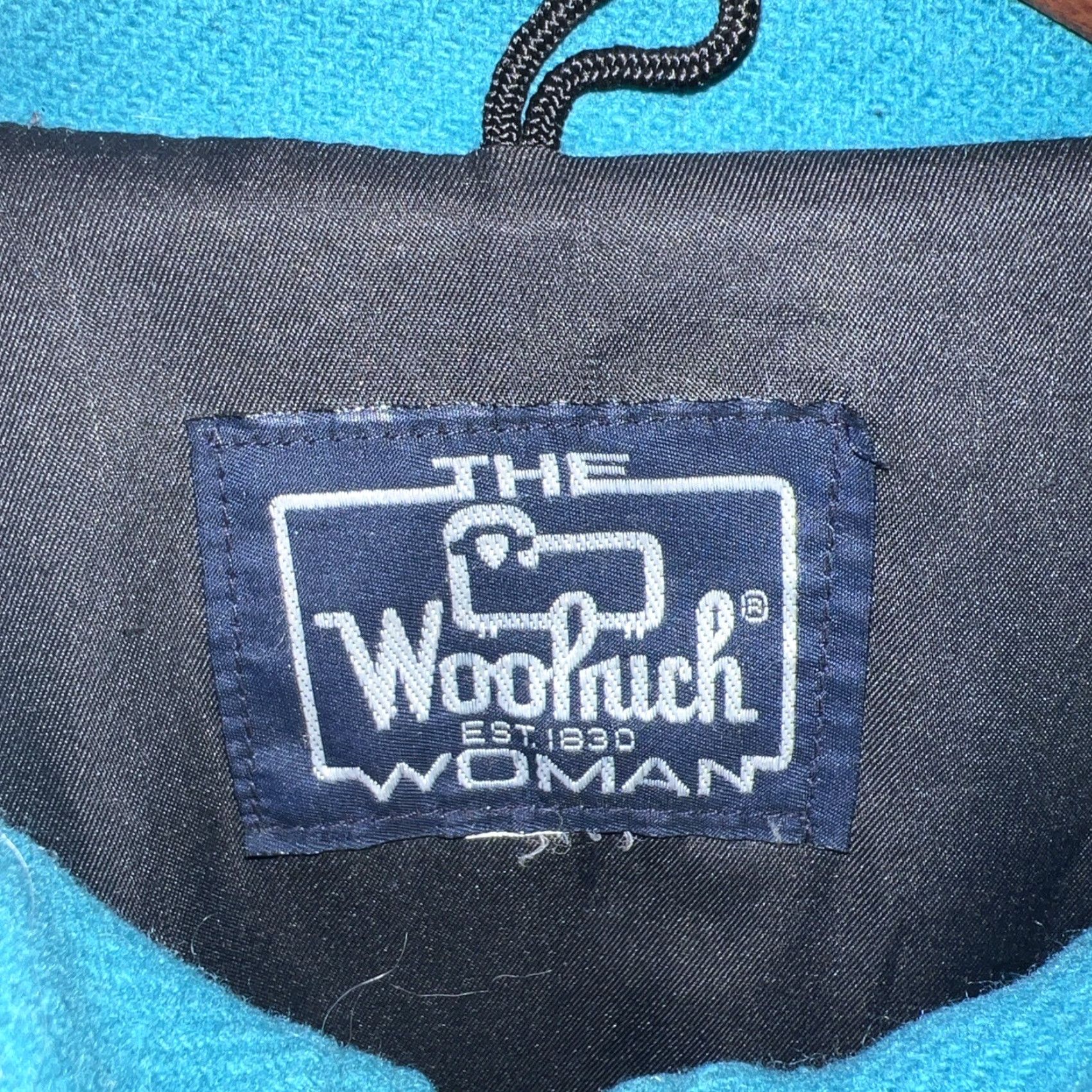 Vintage VINTAGE Woolrich Jacket Womens L Blue Button Up 22” Pit To Pit Wool Woman Blue Jacket Womens L Size L / US 10 / IT 46 - 3 Thumbnail