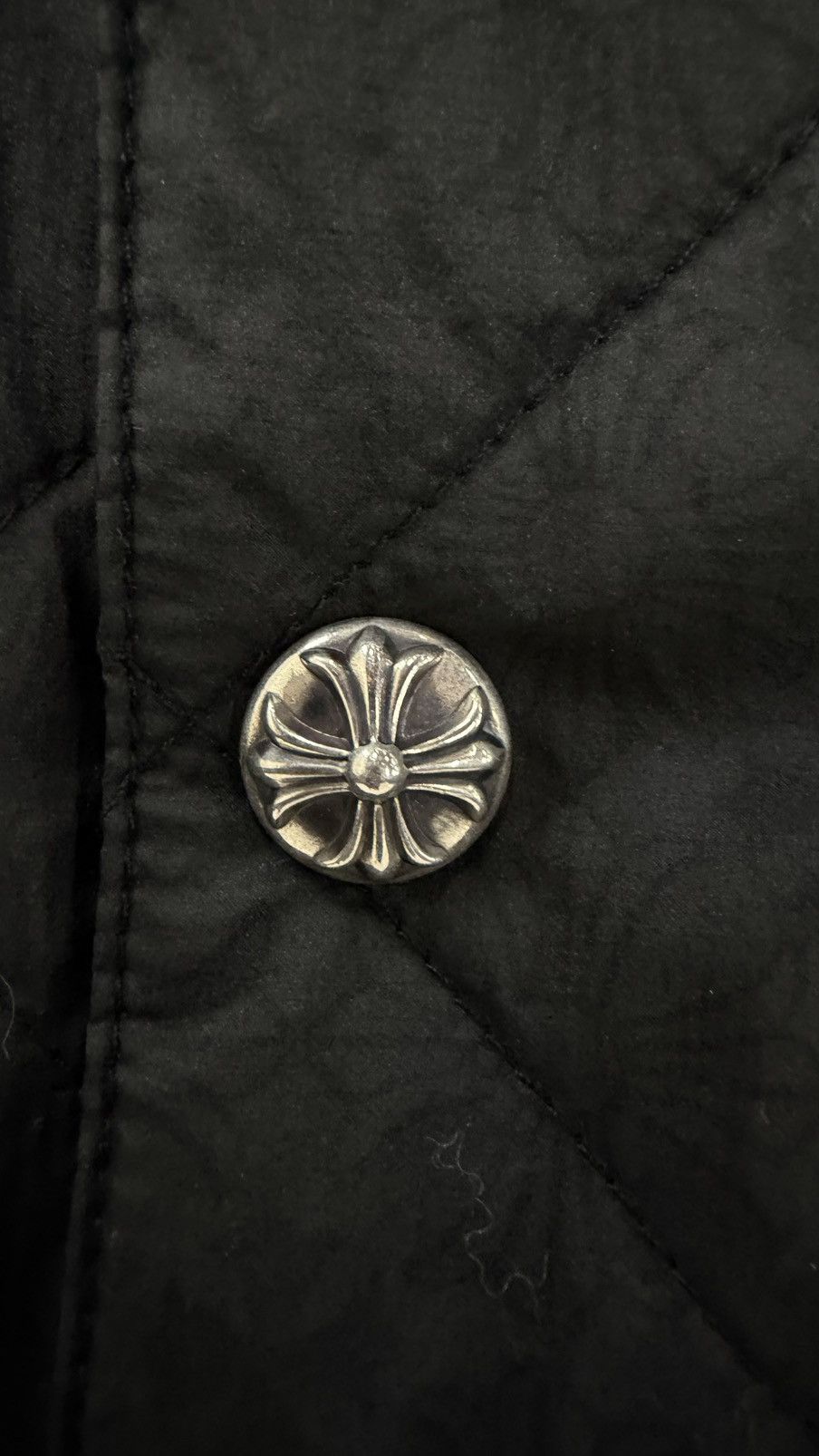 Chrome Hearts RARE!Chrome Hearts CH Embroidered Padded Shirt Jacket Size US L / EU 52-54 / 3 - 4 Thumbnail