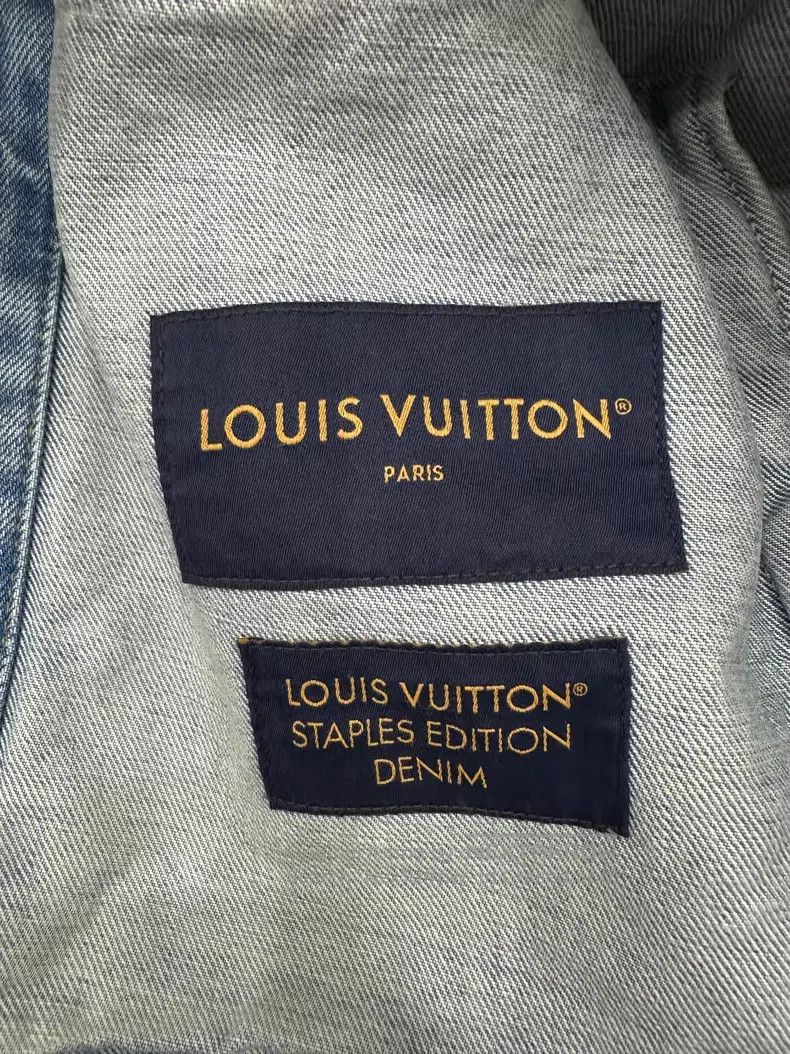 Louis Vuitton Louis Vuitton Co-branded Staples Denim Jacket Size US M / EU 48-50 / 2 - 5 Thumbnail