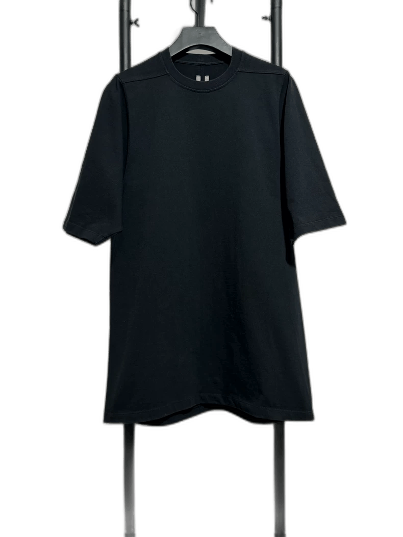 Rick Owens rick owens M size short sleeve black tee-2508 Size US M / EU 48-50 / 2 - 1 Thumbnail