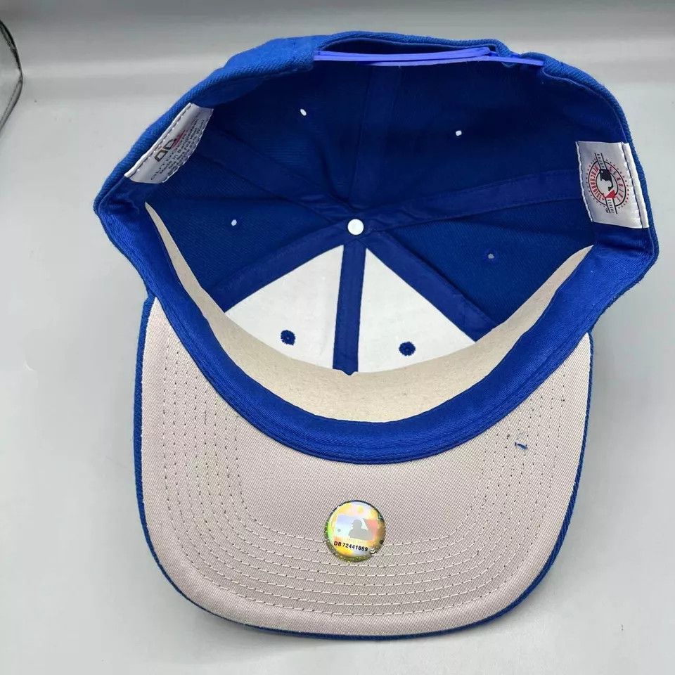 Vintage Texas Rangers Hat Men Blue Gray Outdoor Cap MLB Snap Back Size ONE SIZE - 6 Thumbnail