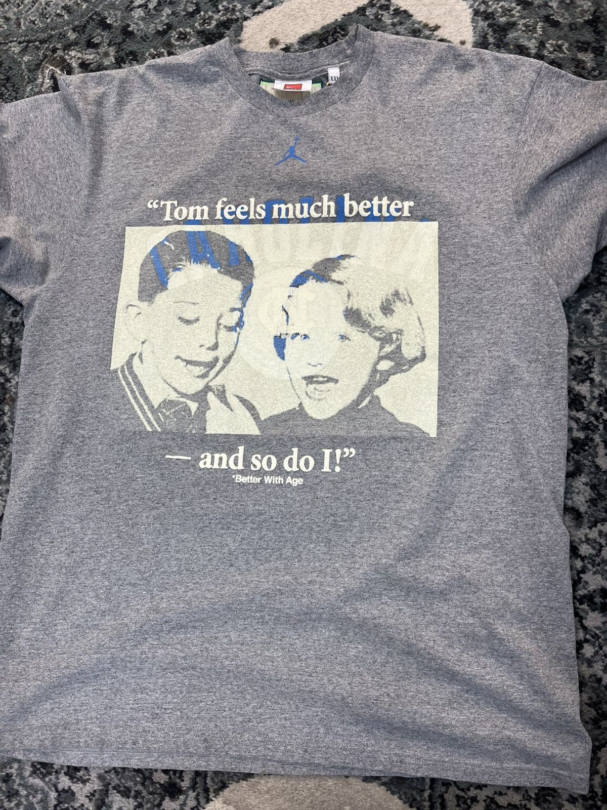 Better With Age Better With Age Acid Techno UNC T - Shirt Grey 2XL New Size US XXL / EU 58 / 5 - 1 Thumbnail