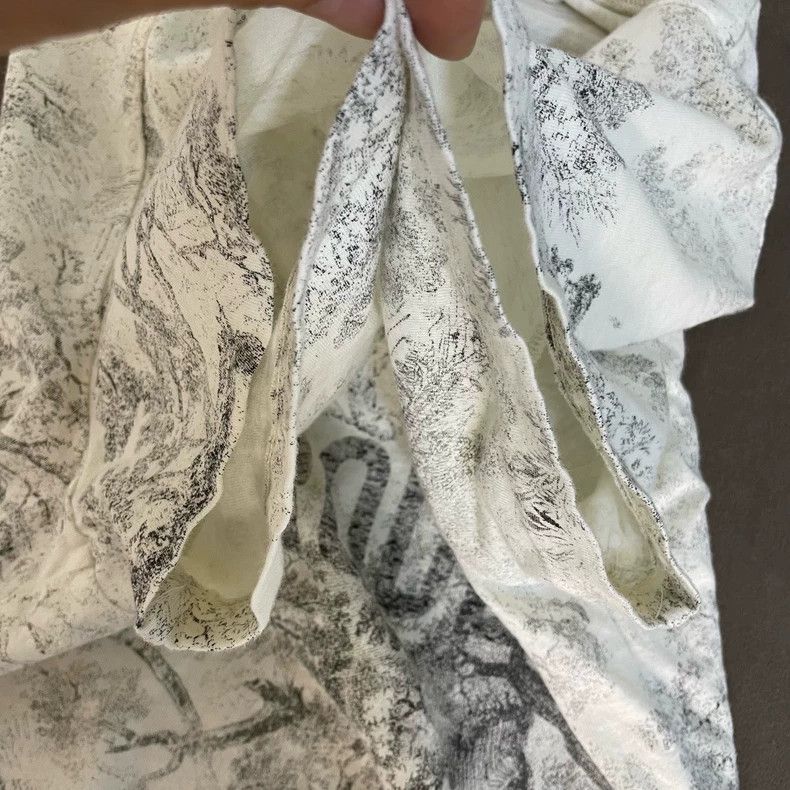 Dior Dior White zoo full-print short sleeves Size S / US 4 / IT 40 - 4 Thumbnail