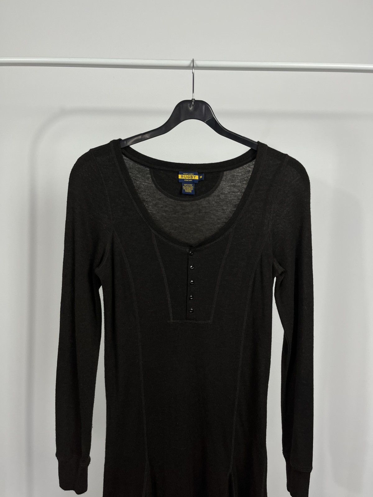 Ralph Lauren Ralph Lauren Rugby Brown Wool Blend Long Sleeve Dress M Size M / US 6-8 / IT 42-44 - 2 Thumbnail