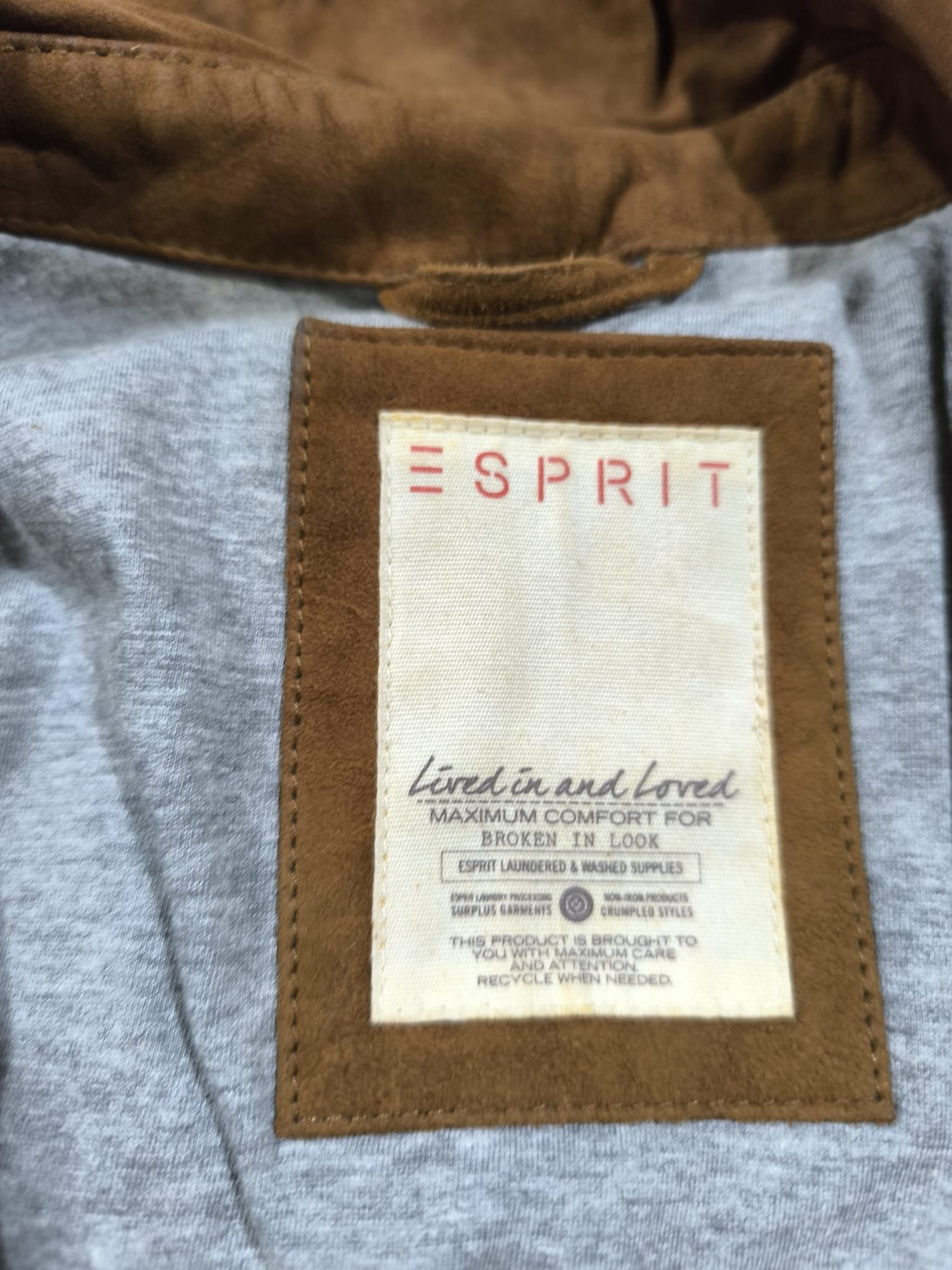 Hysteric Glamour Esprit Suede Leather Biker Avantgarde Jacket Slanted Zip Size M / US 6-8 / IT 42-44 - 9 Thumbnail
