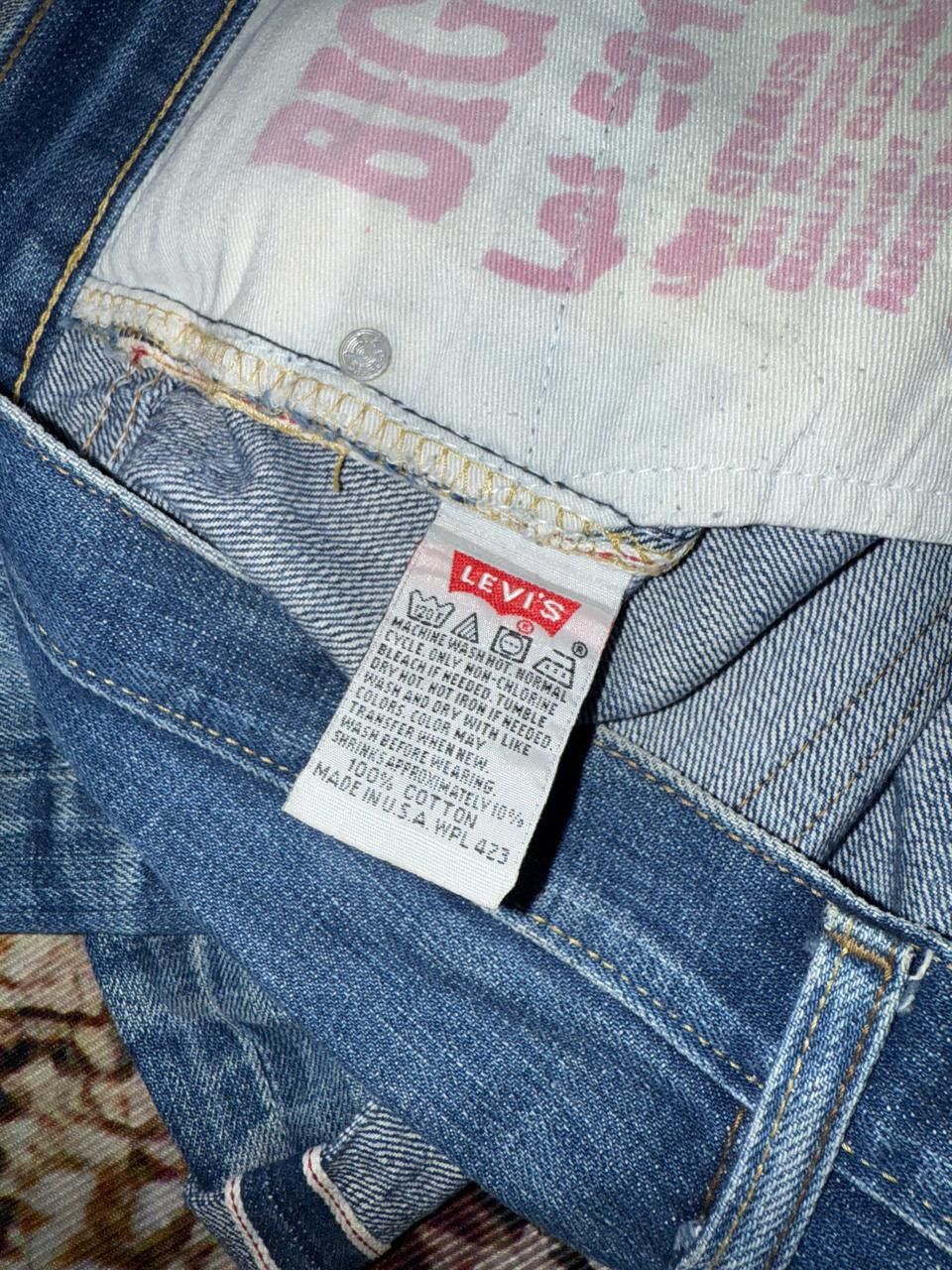Levi's Levis selvedge BIG E vintage Size US 31 - 12 Thumbnail