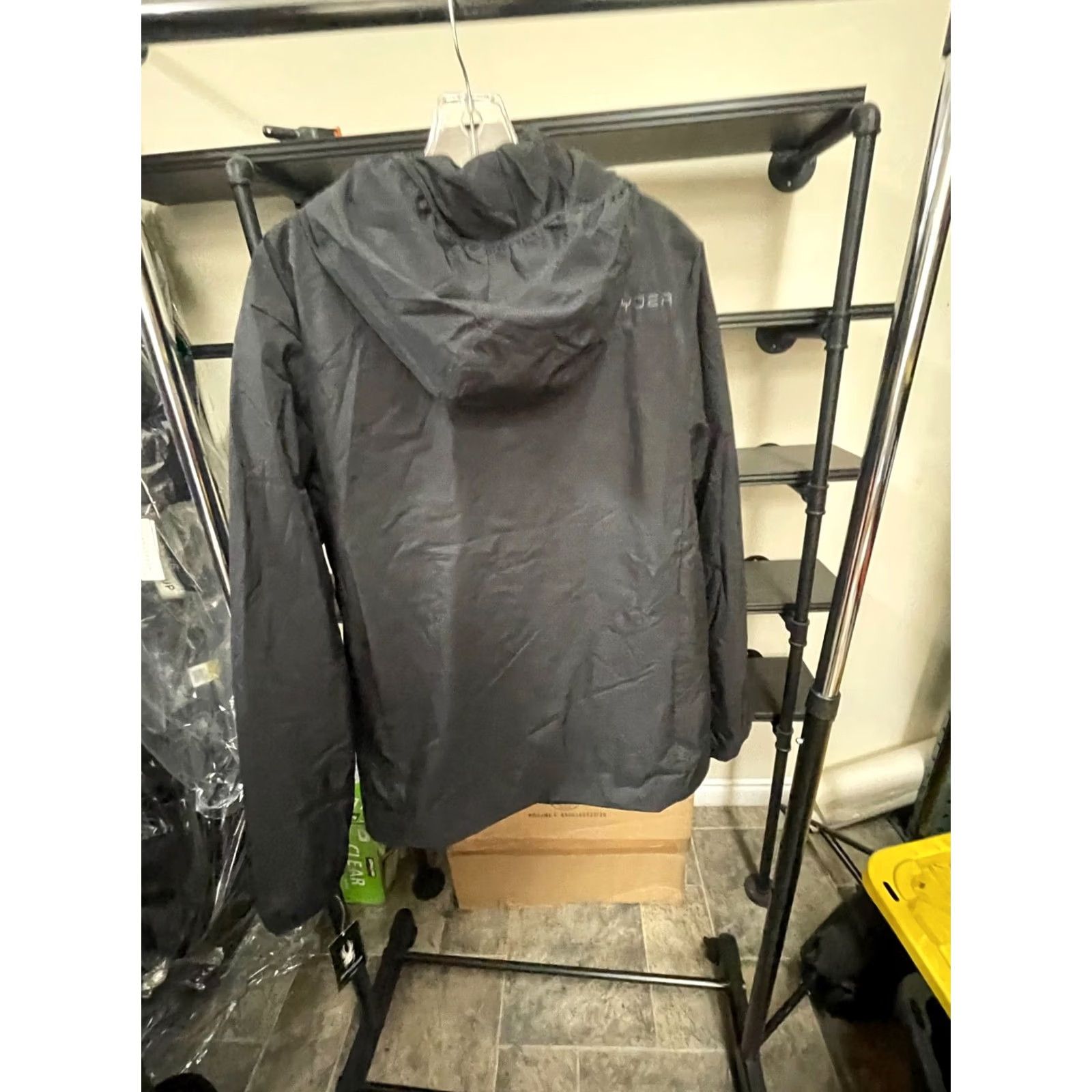 Spyder Spyder Lite Hooded Softshell Performance Jacket Mens M Black NWT Slim Zip Up Size US M / EU 48-50 / 2 - 6 Thumbnail