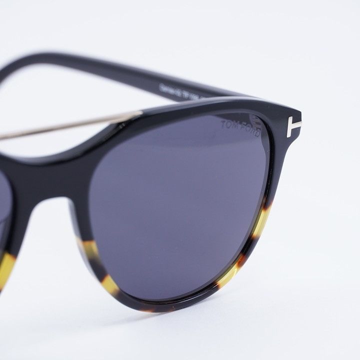 Tom Ford Tom Ford FT1098 05A Damian-02 Sunglasses Black Aviator Frame Size ONE SIZE - 5 Thumbnail