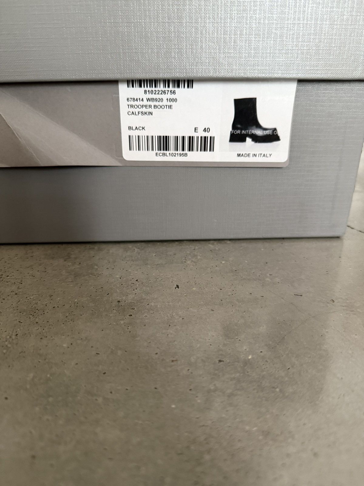 Balenciaga Leather Trooper Boot Size US 7 / EU 40 - 4 Thumbnail