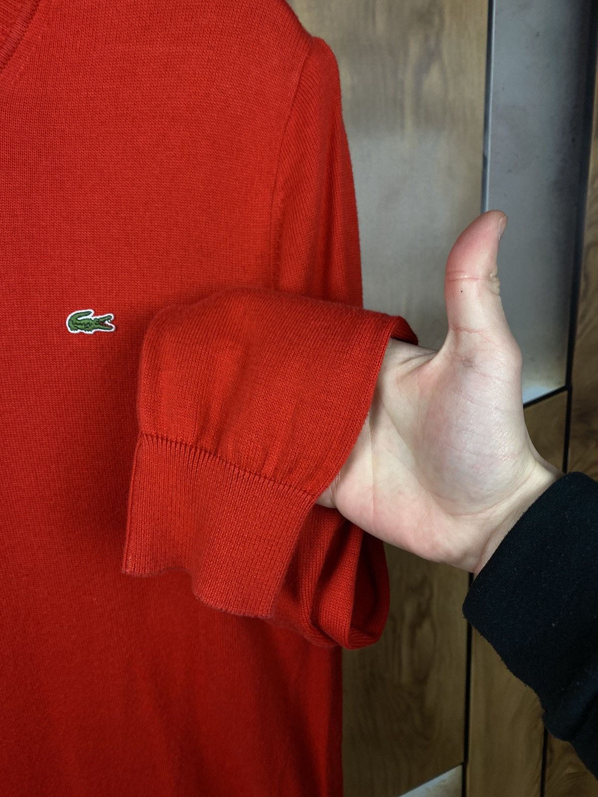 Lacoste 🐊Vintage 90s Sweatshirt Sweater Lacoste Luxury Knit🐊 Size US M / EU 48-50 / 2 - 7 Thumbnail