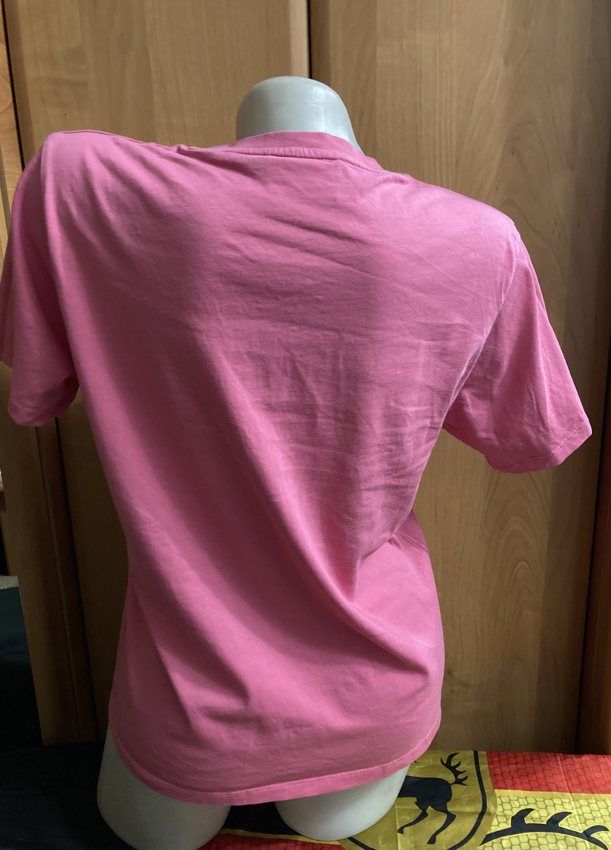Sezane Sezane Paris Basic T-Shirt Color Pink Size M / US 6-8 / IT 42-44 - 2 Thumbnail