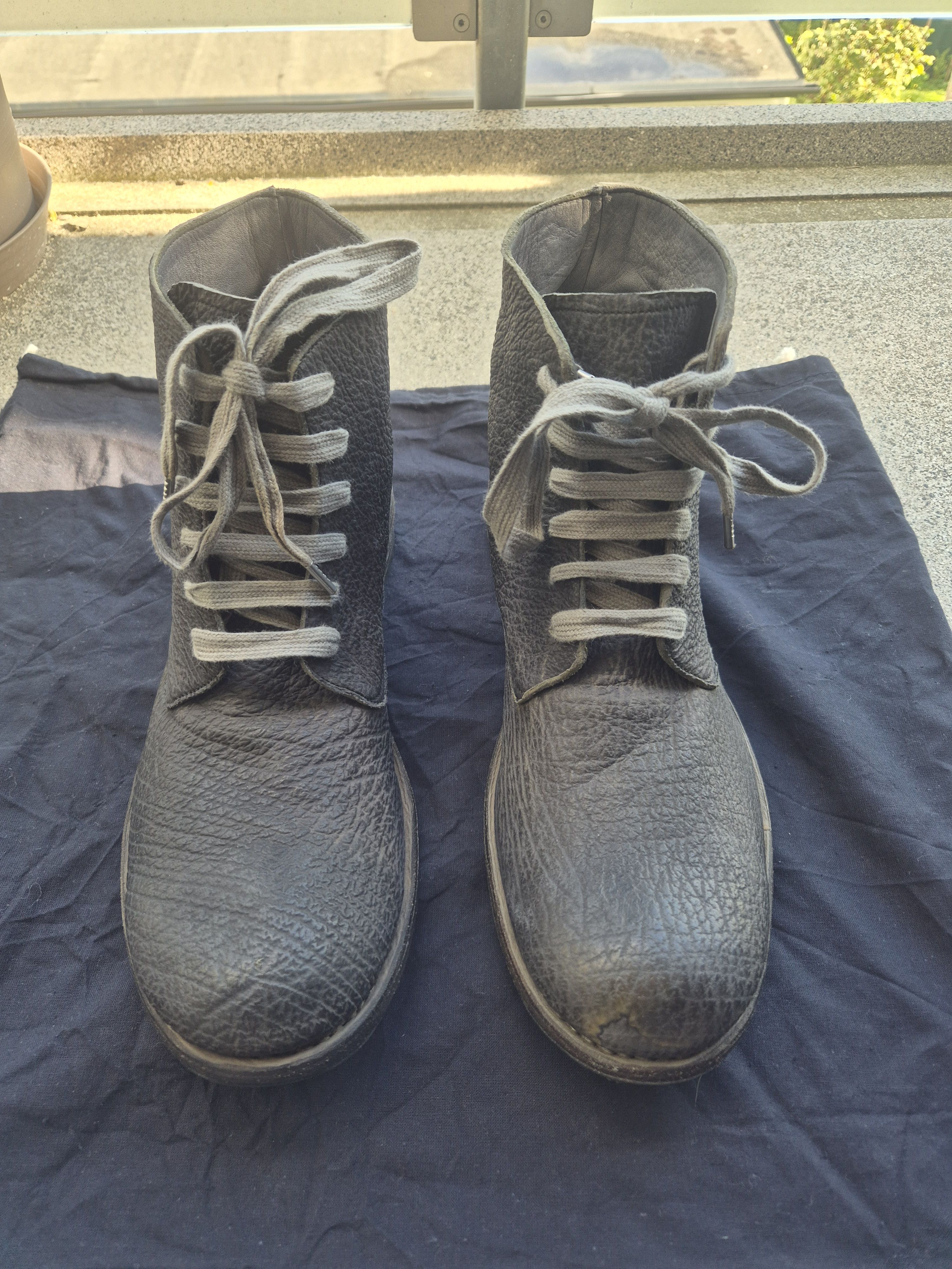A1923 A1923 / a diciannoveventitre 06 boots squalo 43 anthrazite Size US 10 / EU 43 - 2 Thumbnail