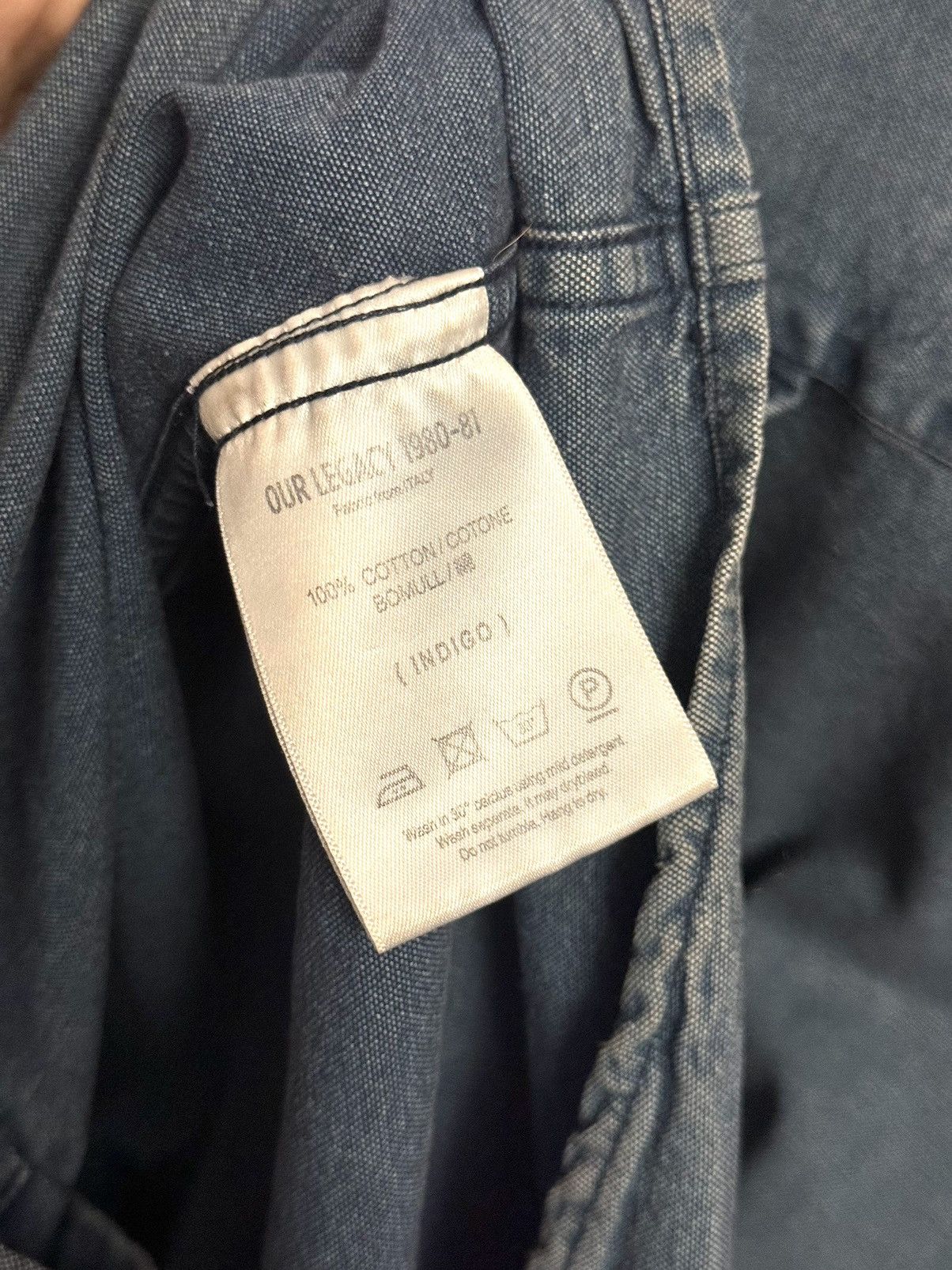 Our Legacy our legacy blue denim shirt M used Size US M / EU 48-50 / 2 - 3 Thumbnail