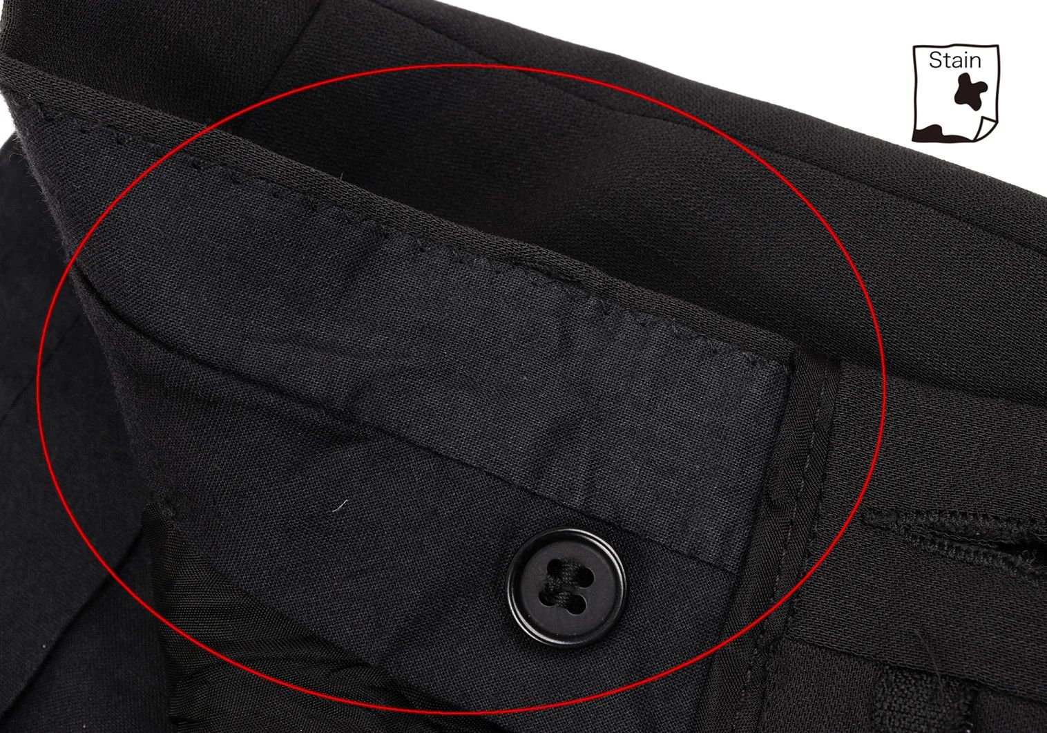 Emporio Armani Wool Center Press Pants in Black, Size 46 Size US 30 / EU 46 - 10 Thumbnail