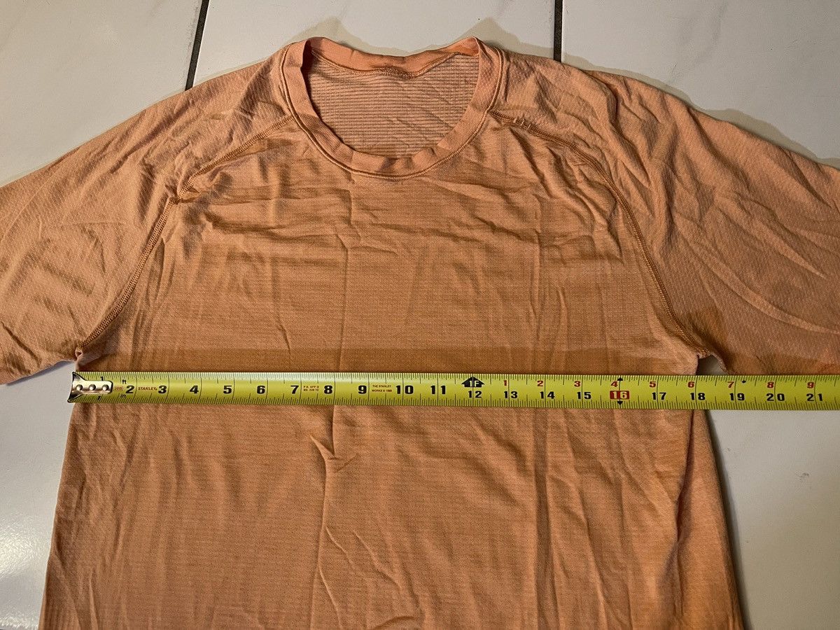 Lululemon Lululemon Mens Orange Movement Is Medicine T-Shirt Medium Size US M / EU 48-50 / 2 - 4 Thumbnail