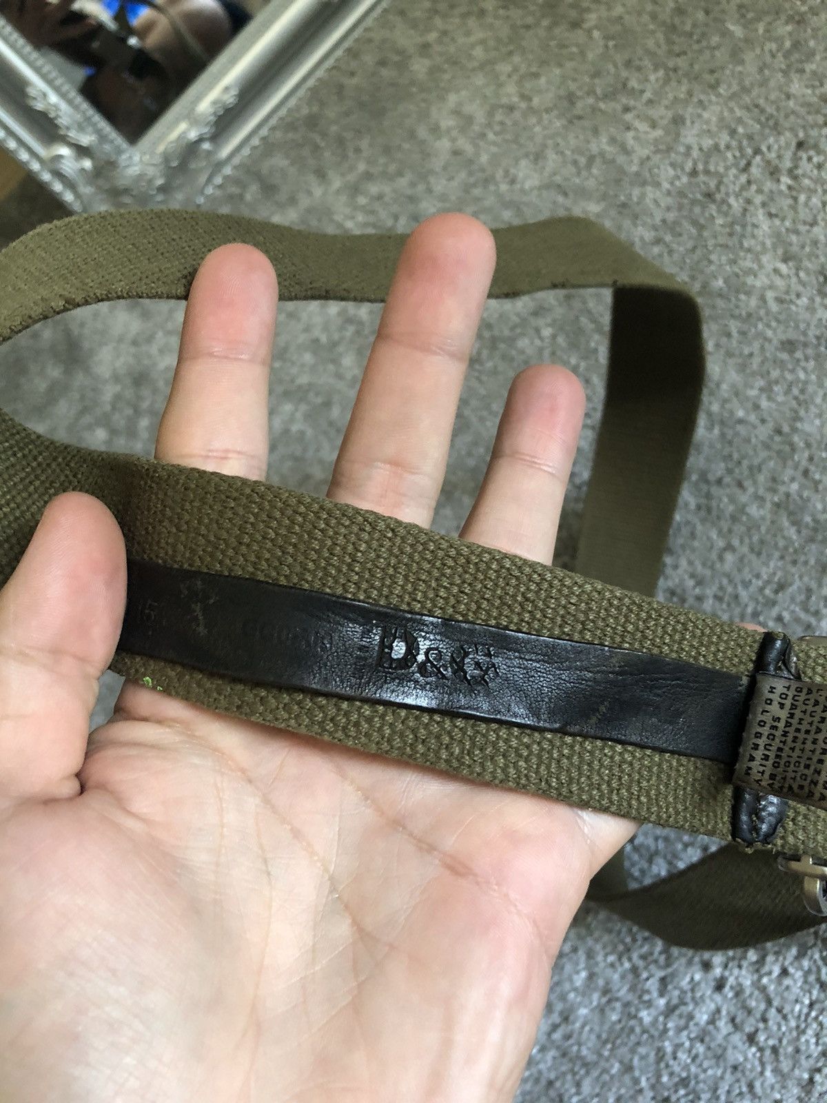 Dolce & Gabbana × Vintage VINTAGE Y2K DOLCE AND GABBANA MILITARY BELT Size ONE SIZE - 4 Thumbnail