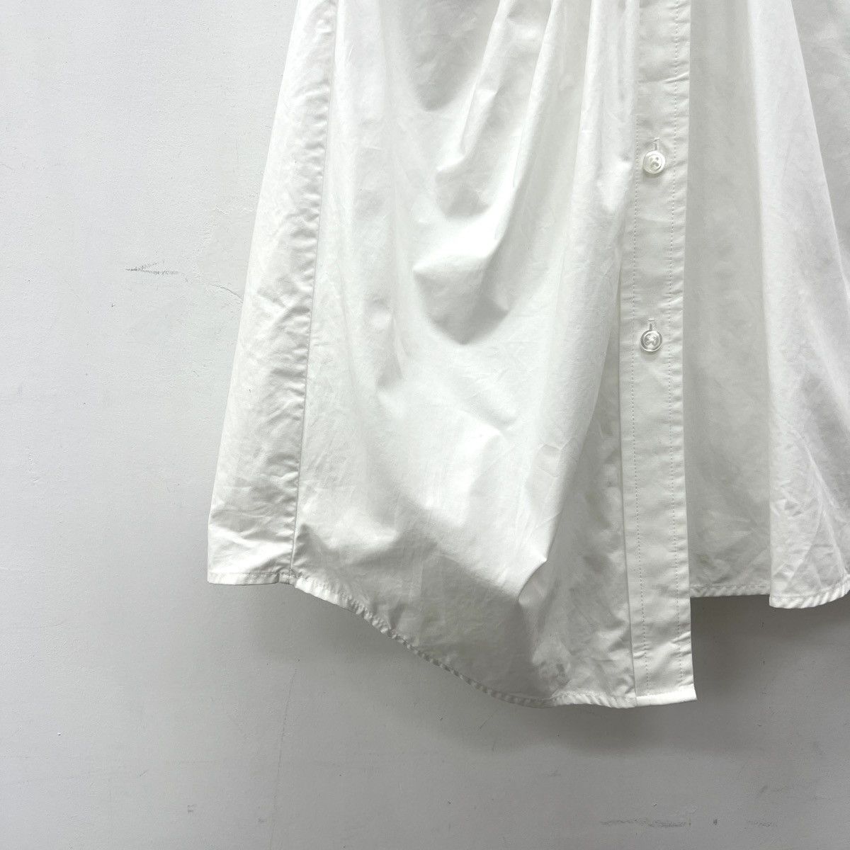 Alexander Wang Alexander Wang White Lapel Twisted Short Sleeve Dress K26WX Size M / US 6-8 / IT 42-44 - 5 Thumbnail
