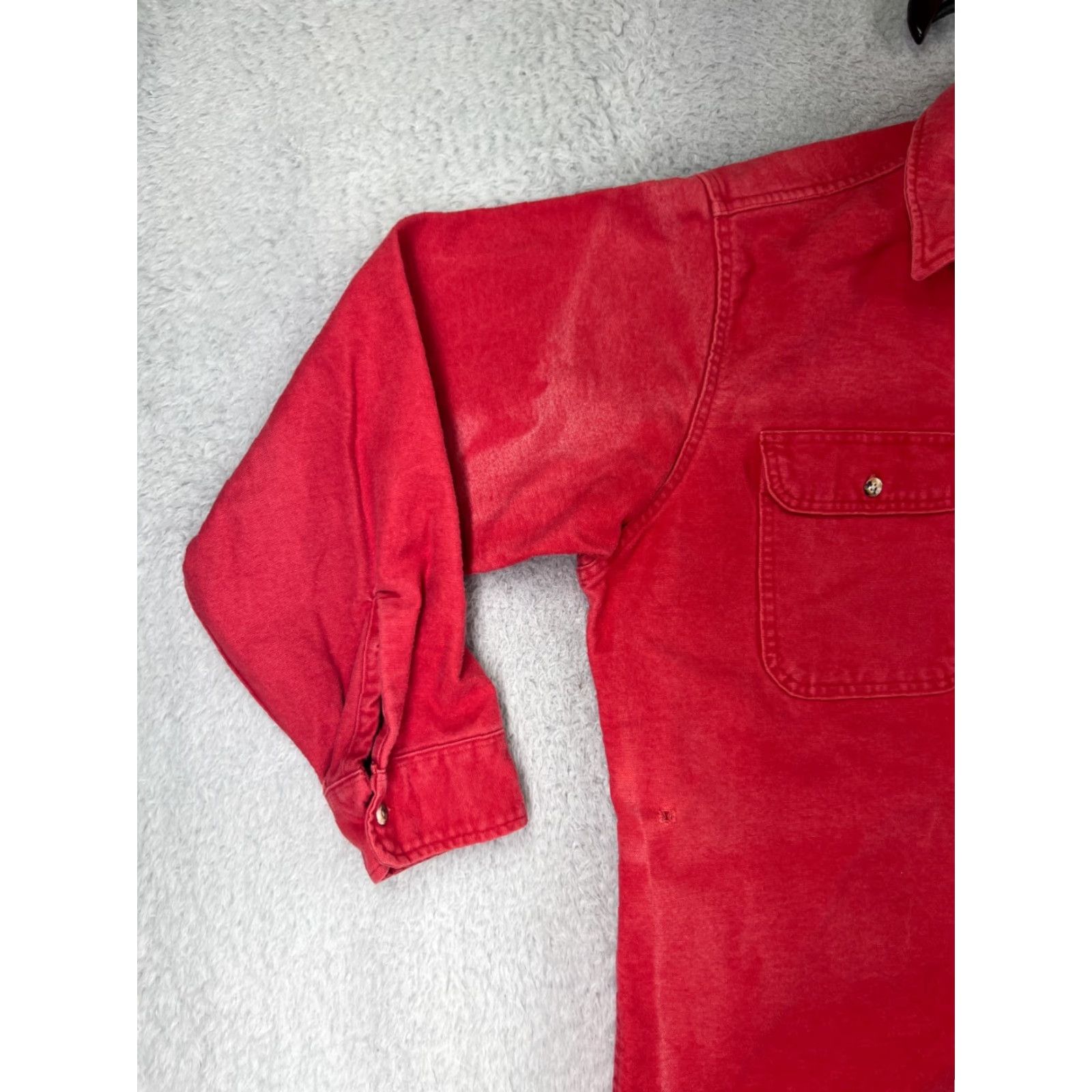 Vintage Gander Mountain Shirt Mens XL Red Button-Up 100% Cotton US Made Plaid Casual Workwear Shirt Men’s XL Red Gander Mountain Button-Up Cotton Shirt Size US XL / EU 56 / 4 - 5 Thumbnail