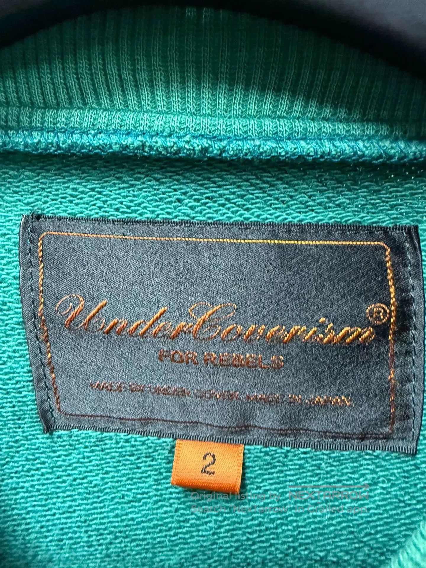 Comme des Garcons Homme Plus undercover cotton jacket with unique graphic design. Size US L / EU 52-54 / 3 - 5 Thumbnail