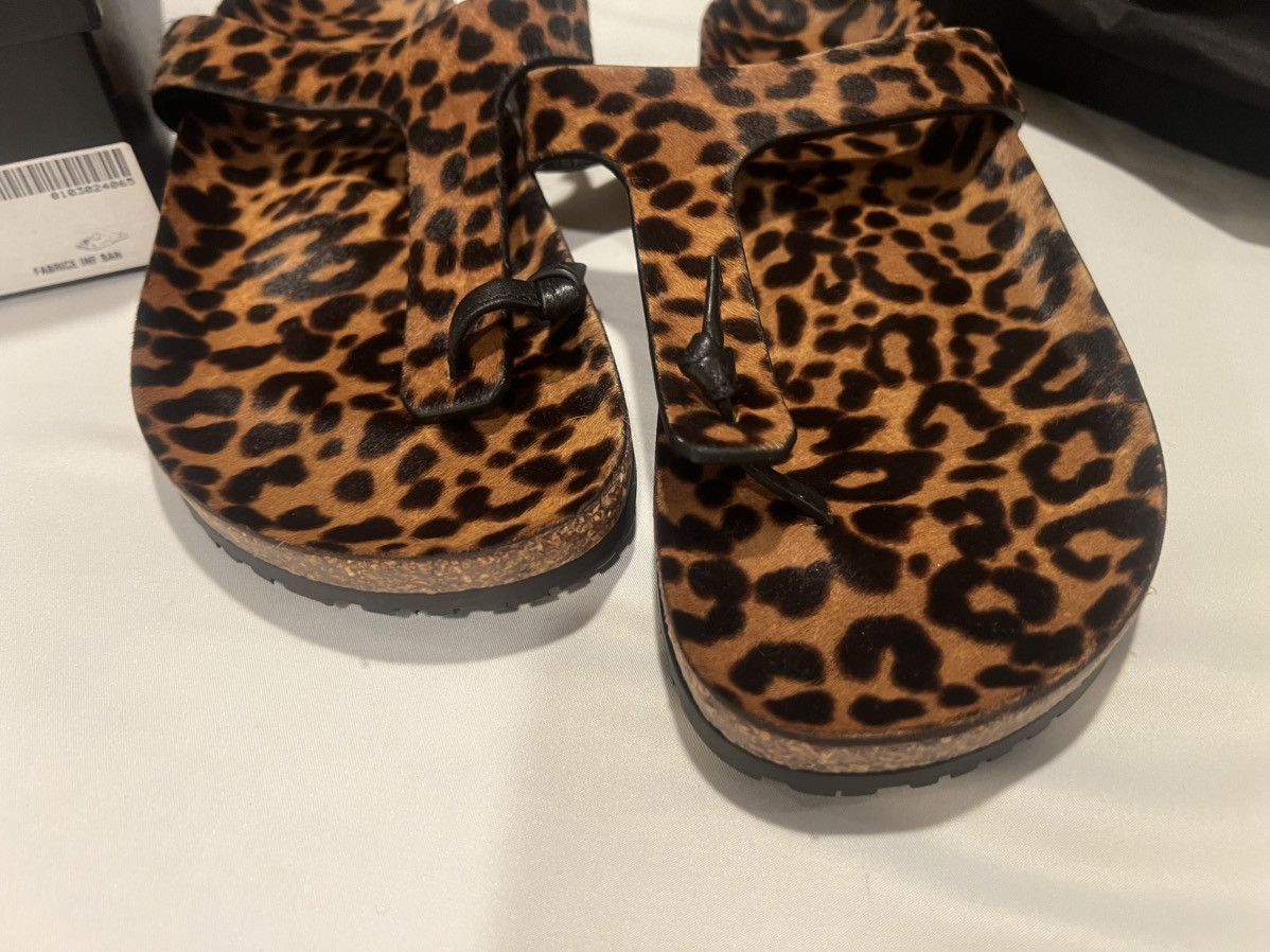 Saint Laurent Paris Saint laurent mens leopard print slides. 44/11 Size US 11 / EU 44 - 3 Thumbnail