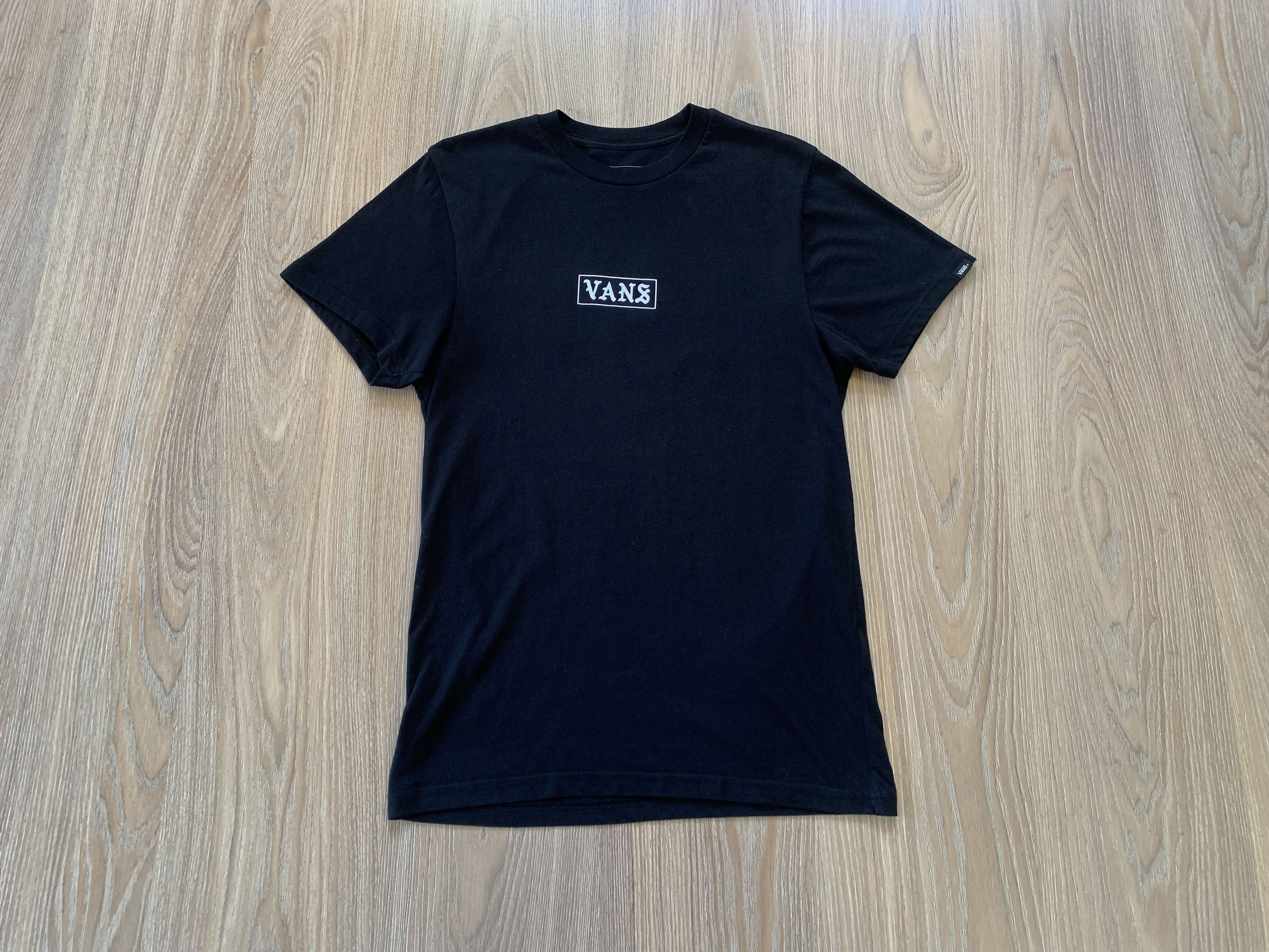 Vans Vans Watch Your Back Black Printed Custom Fit T-Shirt Size US S / EU 44-46 / 1 - 1 Thumbnail
