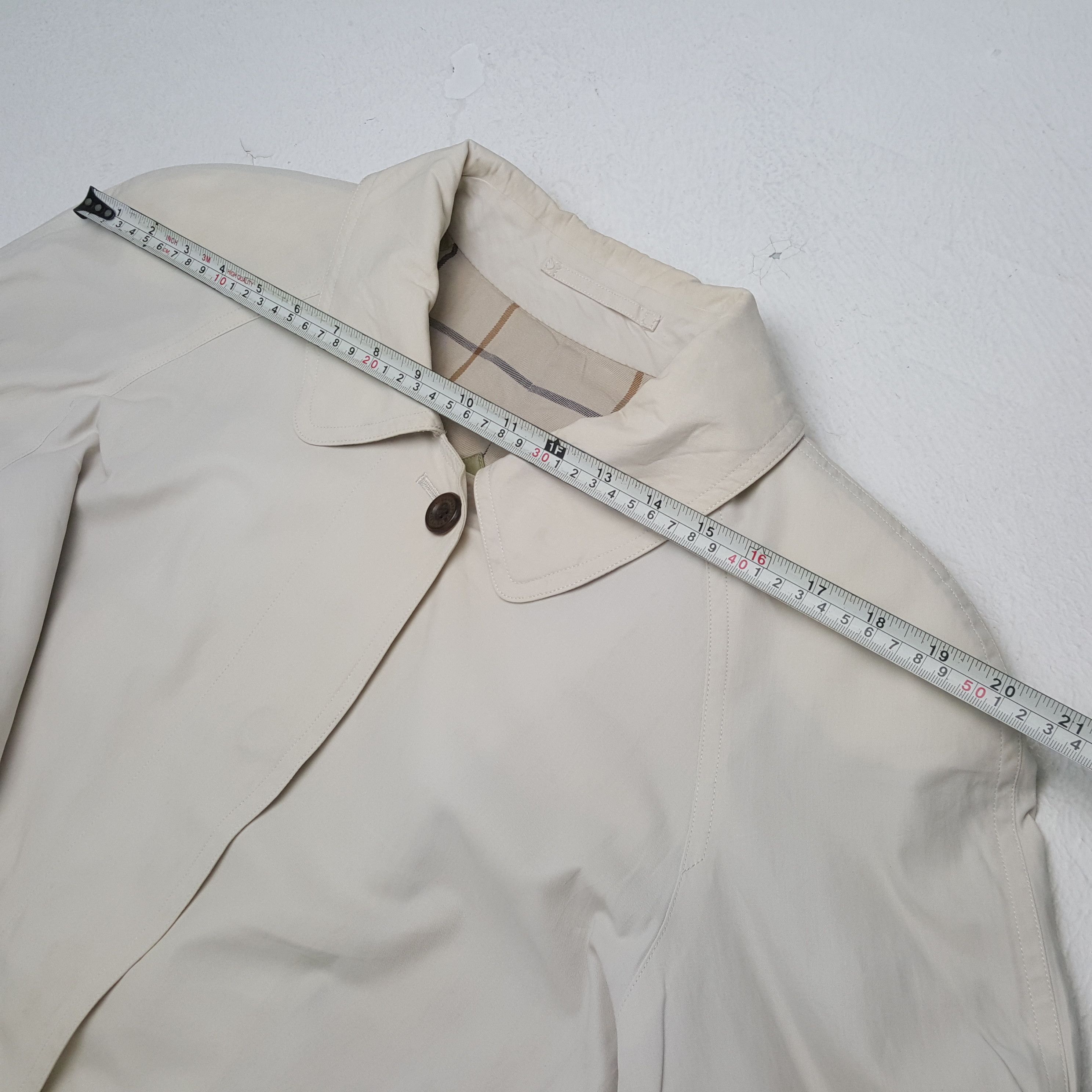 Burberry × Vintage Vintage BURBERRYS Fashion Brand Trench Coat Jacket Size L / US 10 / IT 46 - 5 Thumbnail