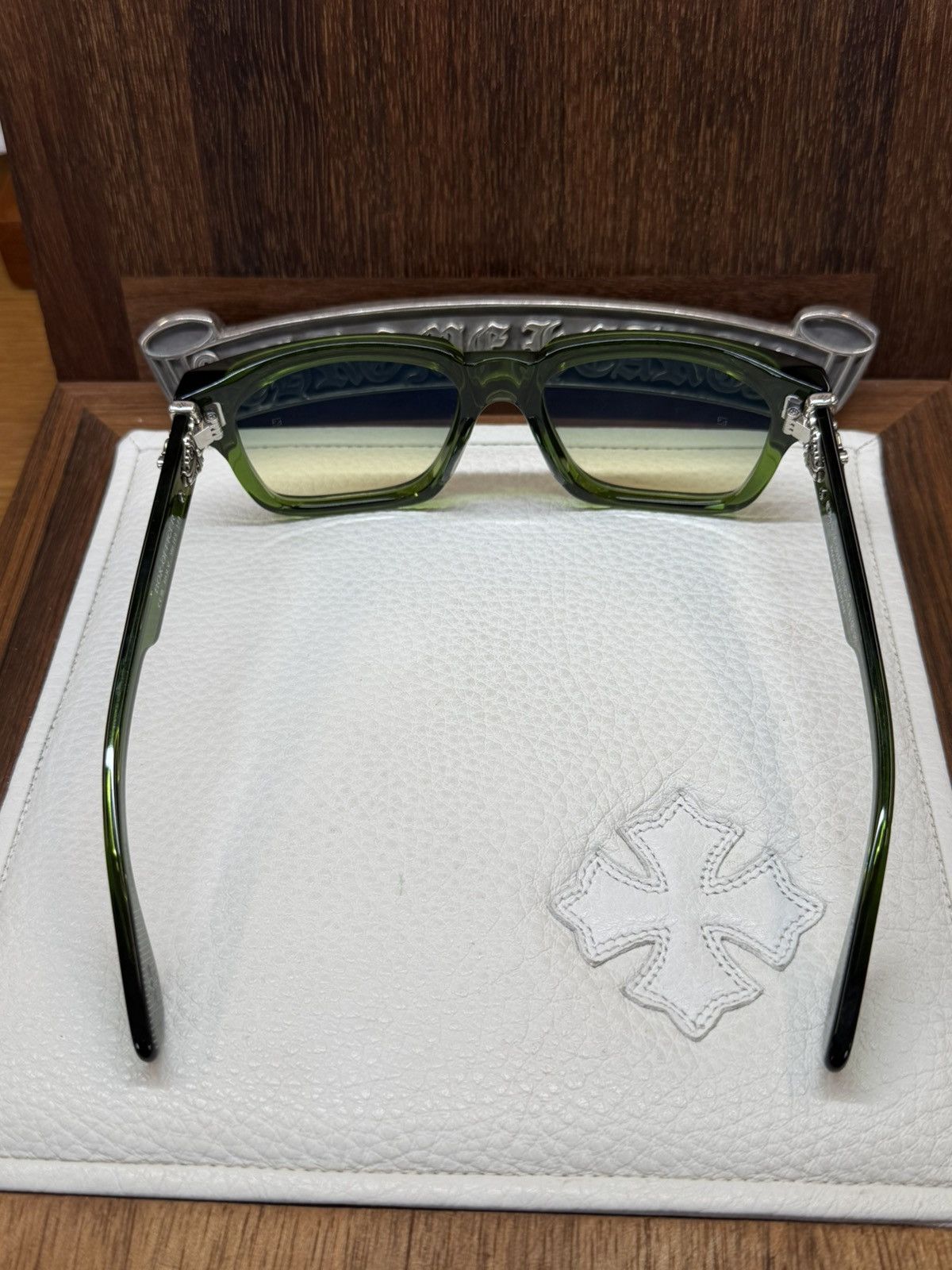 Chrome Hearts Chrome Hearts Box Officer Sunglasses Size ONE SIZE - 8 Thumbnail