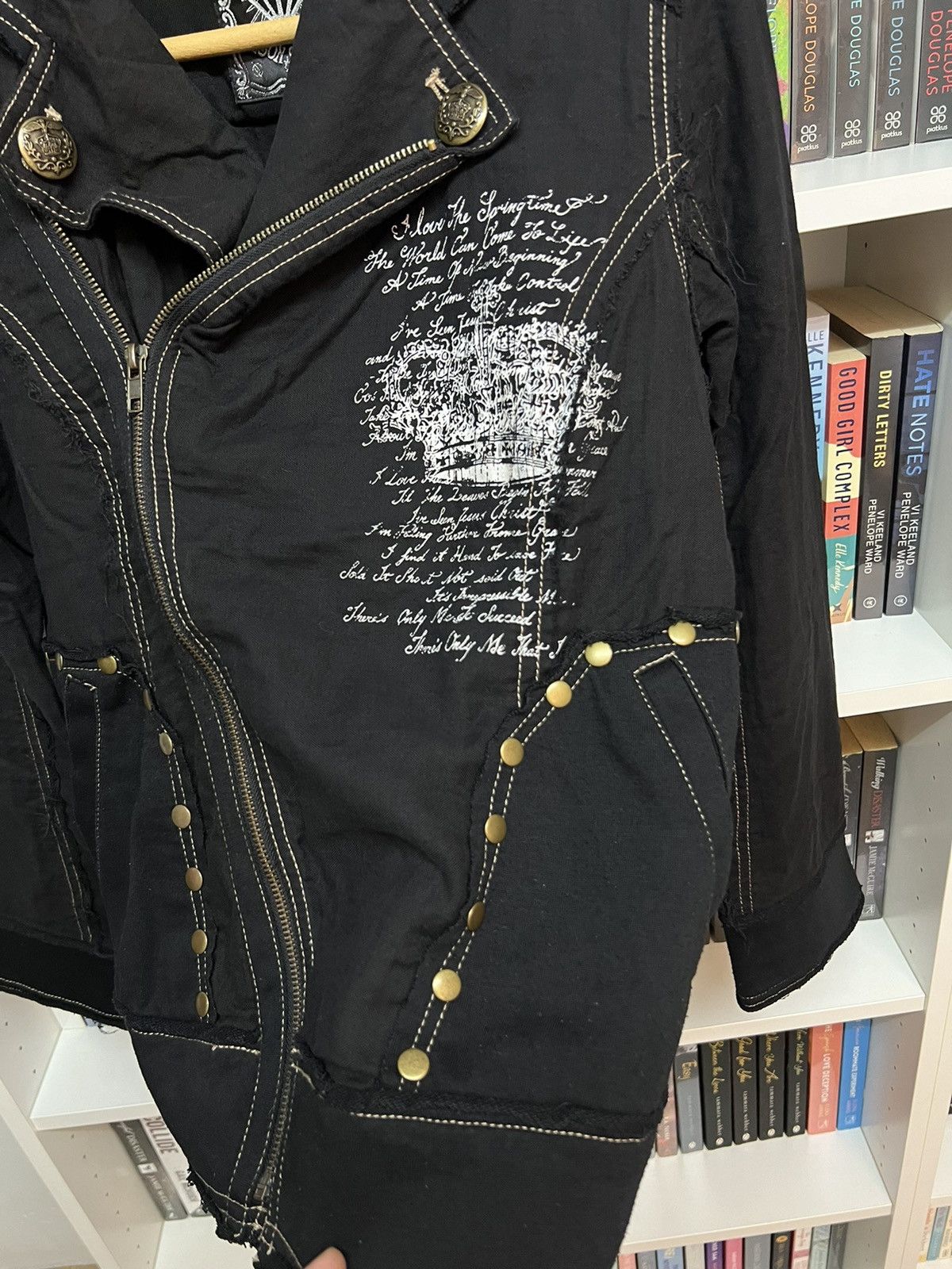 If Six Was Nine Alhon Quins Japan Double Collar Jacket Size US S / EU 44-46 / 1 - 5 Thumbnail
