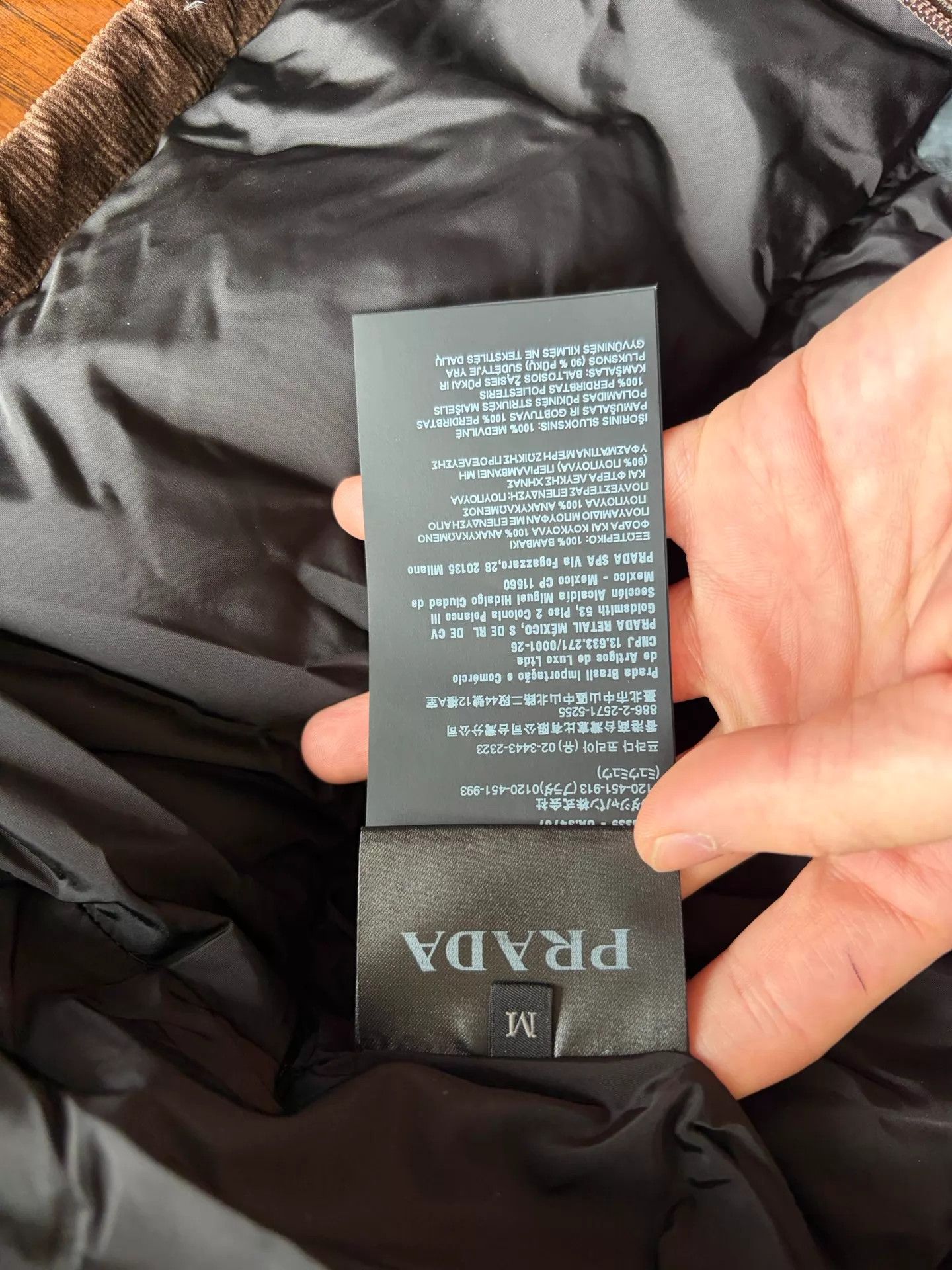 Prada Prada New Cotton Jacket Triangle Logo Coco Brown M Size US M / EU 48-50 / 2 - 6 Thumbnail
