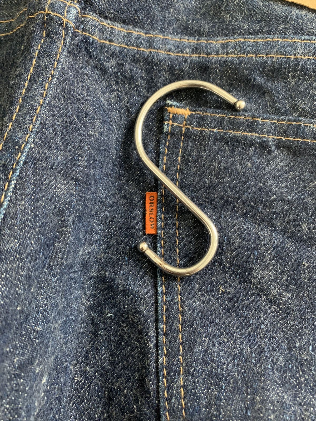 Orslow Orslow Orange Tab Indigo One Wash Denim (Deadstock) Size US 28 / EU 44 - 5 Thumbnail