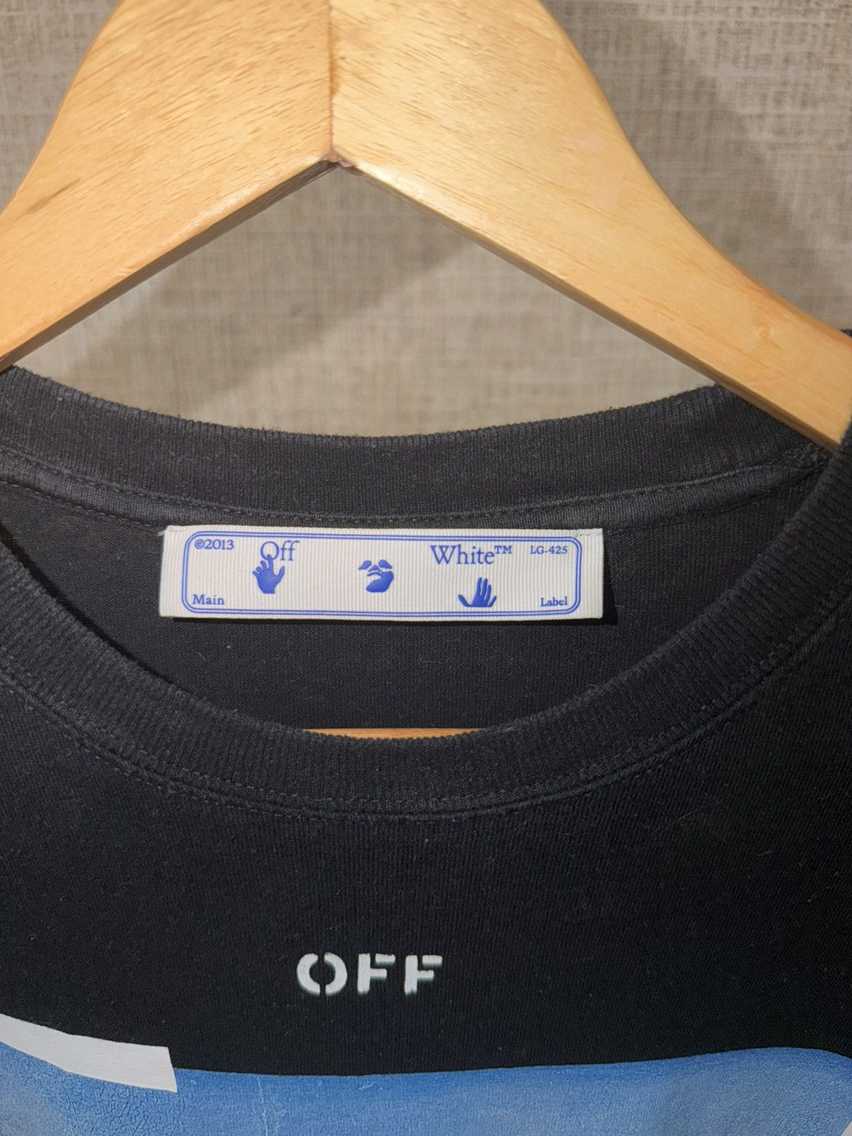 Off-White OFF-WHITE MONA LISA BLACK LONG-SLEEVE Size US M / EU 48-50 / 2 - 6 Thumbnail