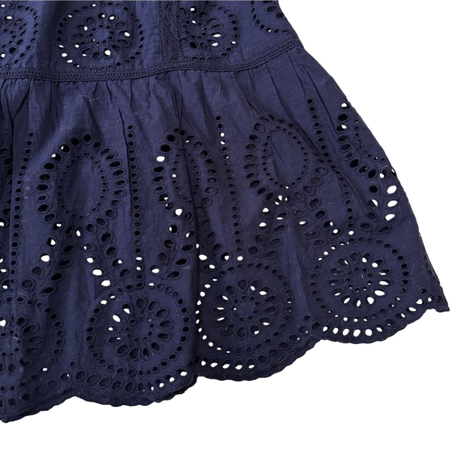 Other Melissa Odabash Ashley Eyelet Cotton Mini Dress, S NWT Size S / US 4 / IT 40 - 15 Thumbnail
