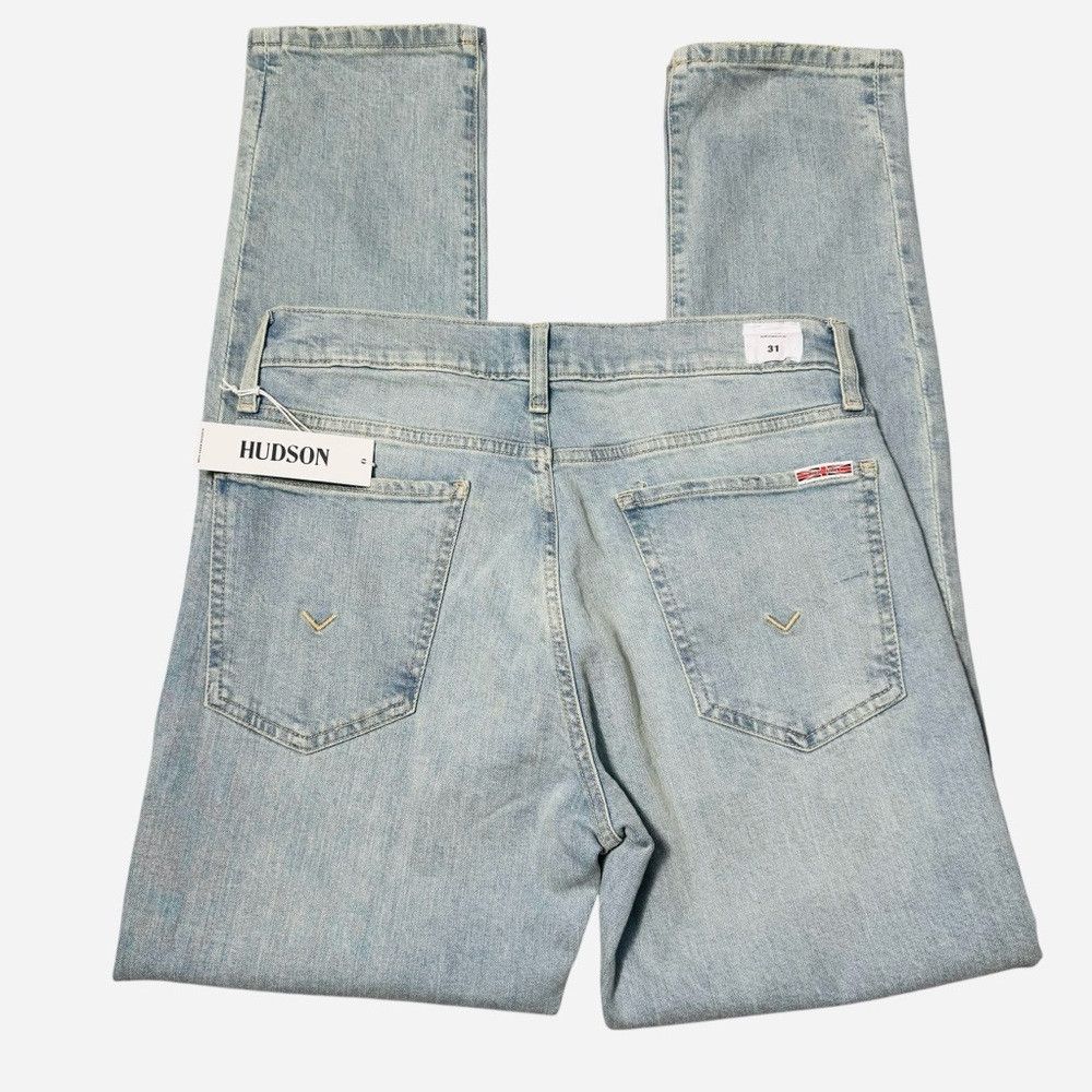 Hudson NWT New Hudson Jeans Blake Slim Straight Stonewash Revolver Size US 31 - 4 Thumbnail
