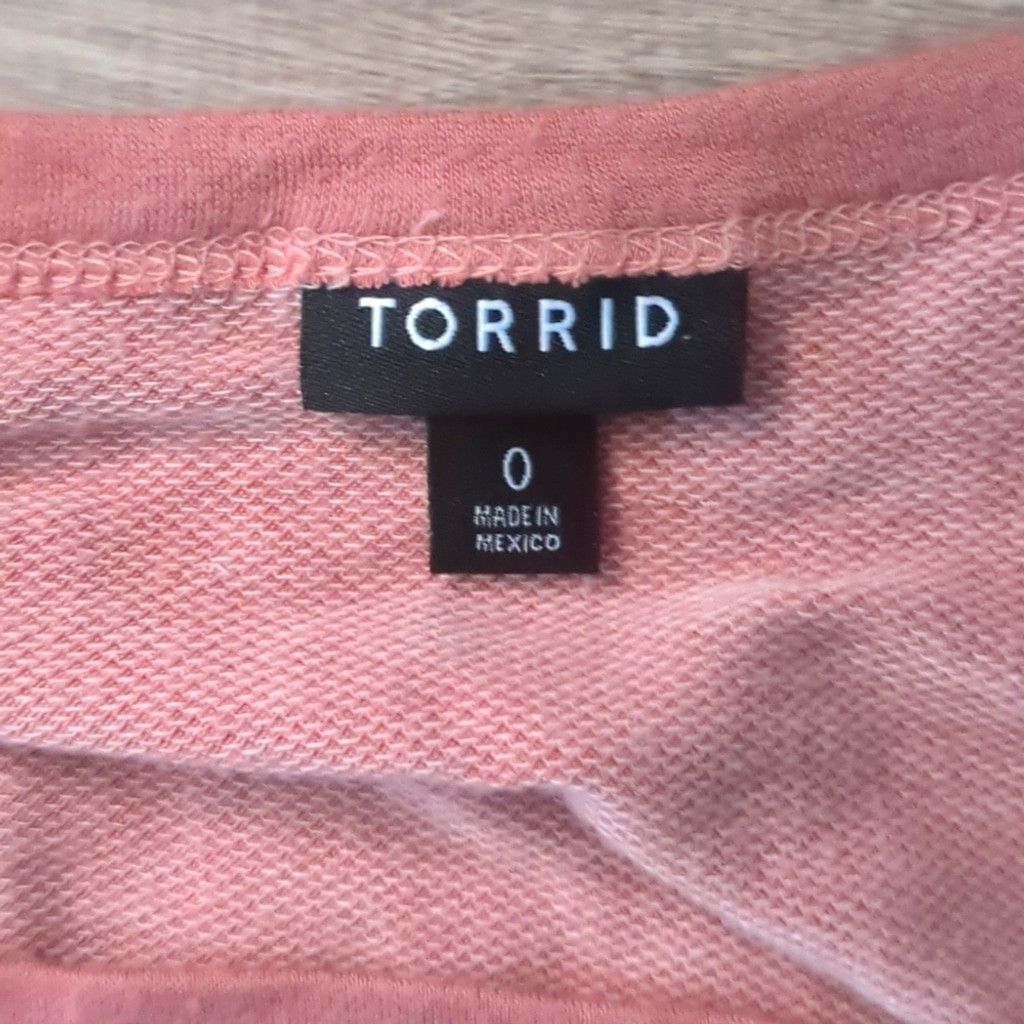 Torrid Torrid muave long sleeve top size 0 Size XS / US 0-2 / IT 36-38 - 2 Thumbnail