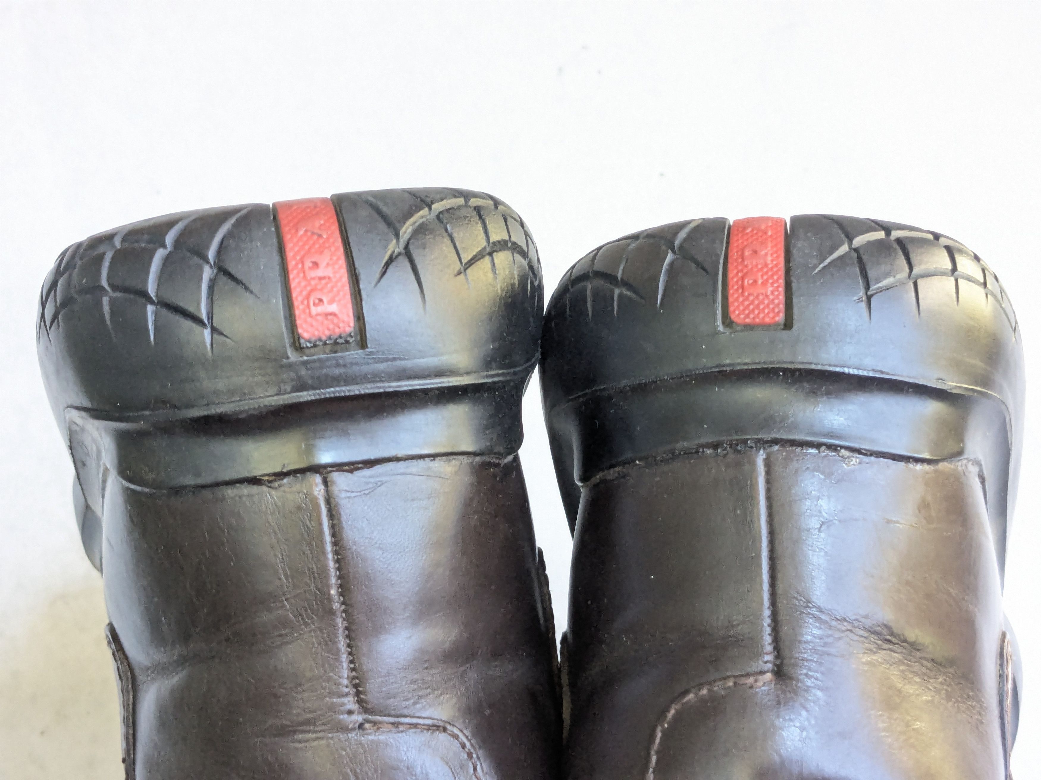 Prada Prada Sneakers Brown 13 Leather Chunky Platform Y2K Size US 13 / EU 46 - 15 Thumbnail