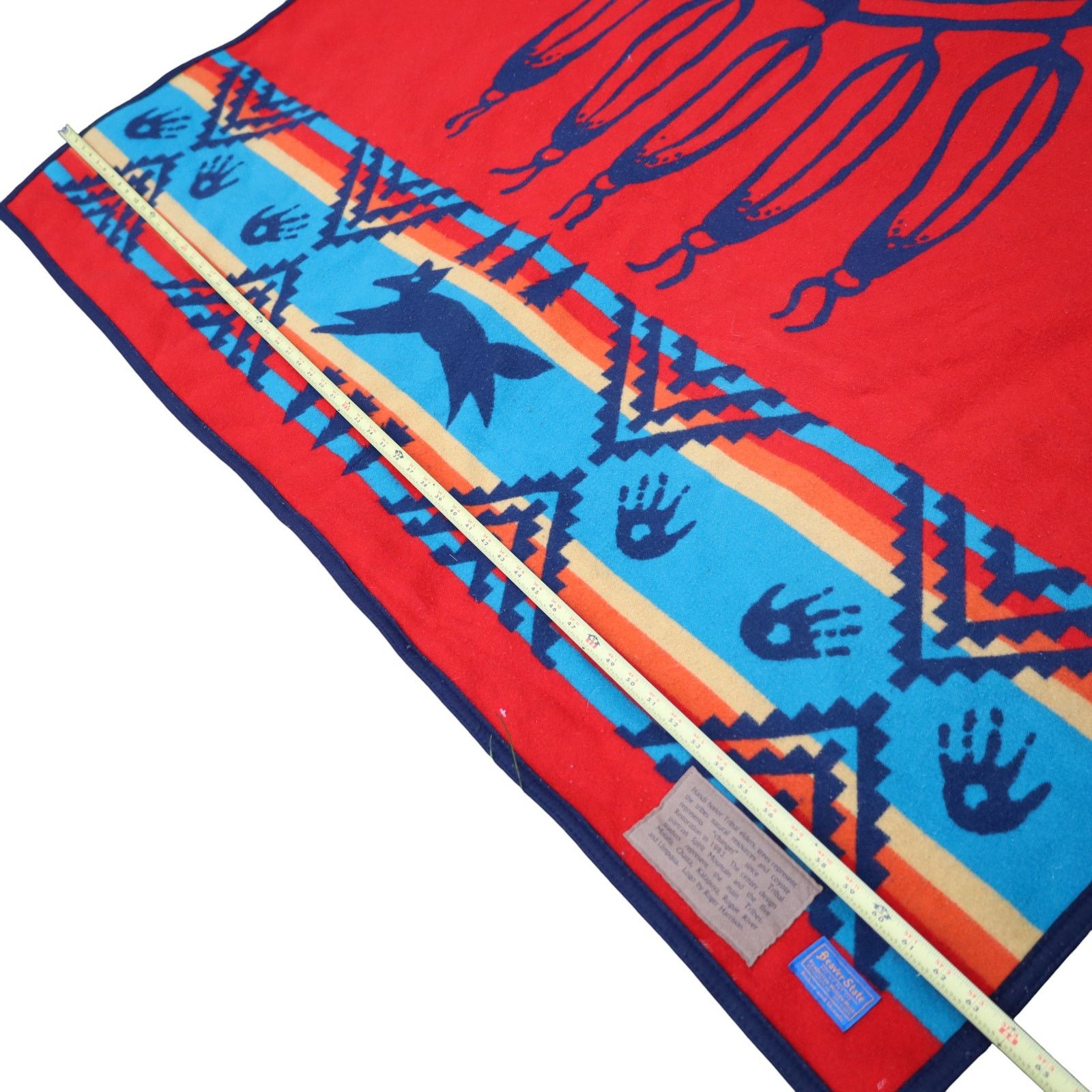 Pendleton VTG Pendleton The Confederated Tribes of Grand Ronde Blanket Size ONE SIZE - 11 Thumbnail