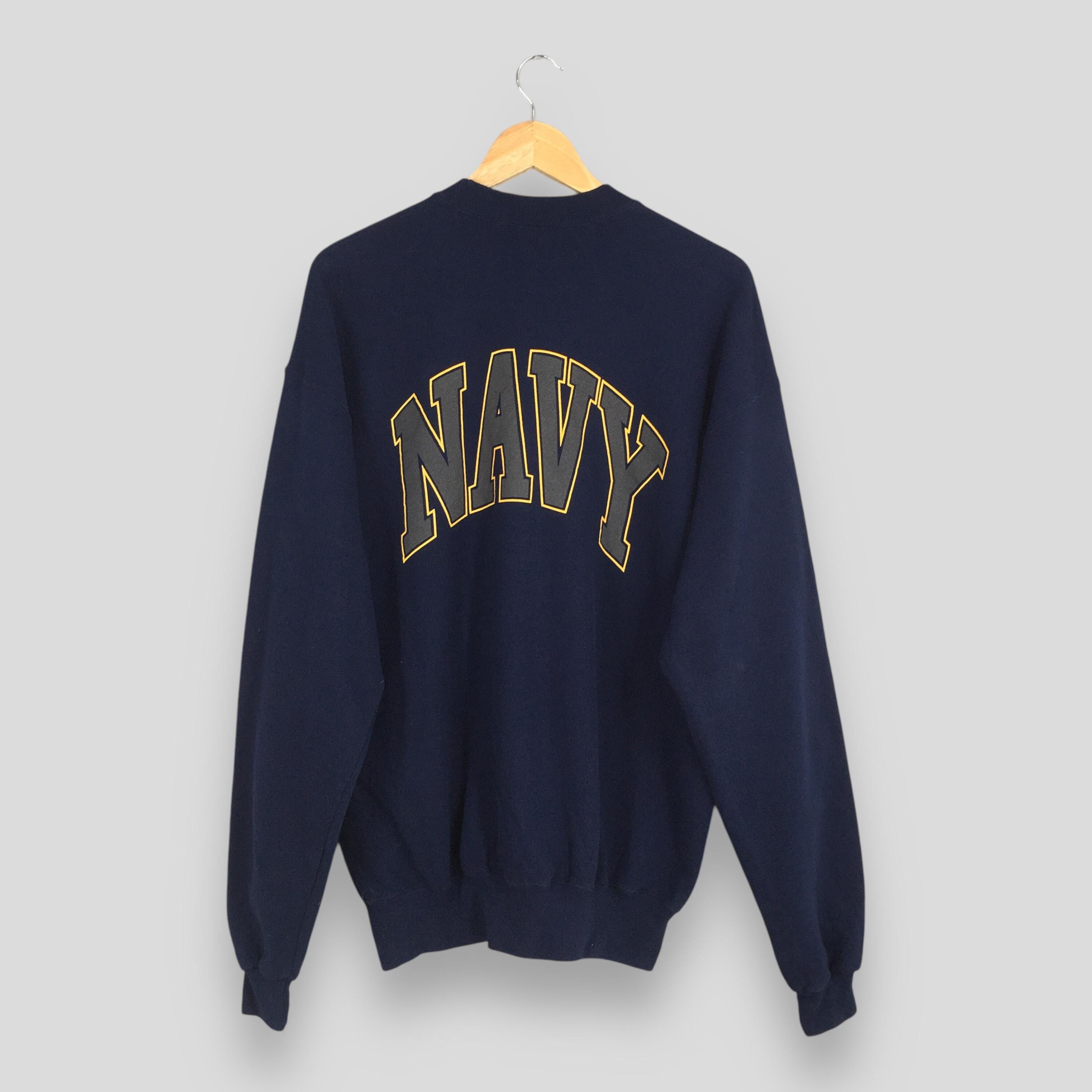 Other Vintage United States Navy Blue Sweatshirt Large Size US L / EU 52-54 / 3 - 6 Thumbnail