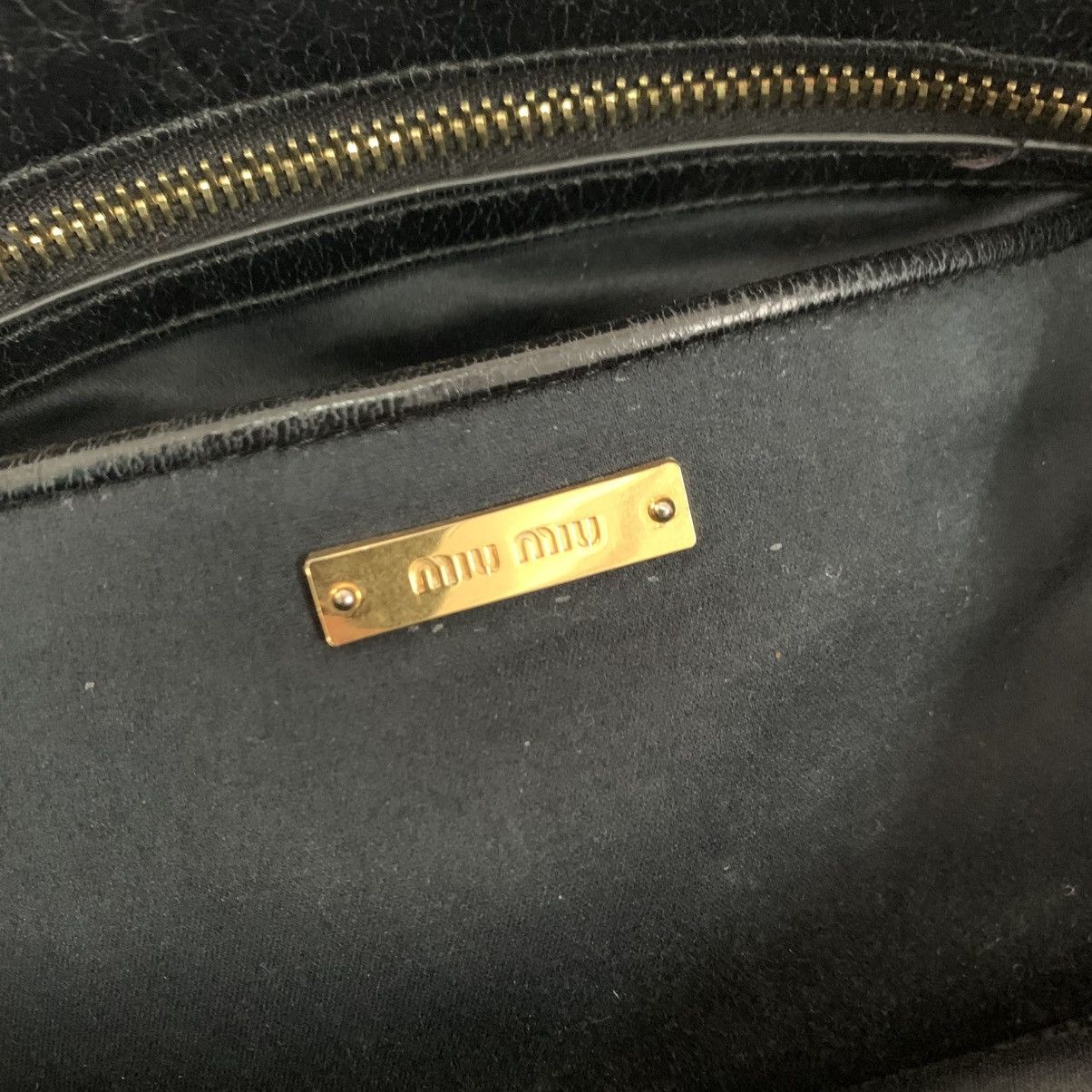 Miu Miu Miu Miu Matelasse Black Leather Shoulder Bag Size ONE SIZE - 11 Thumbnail