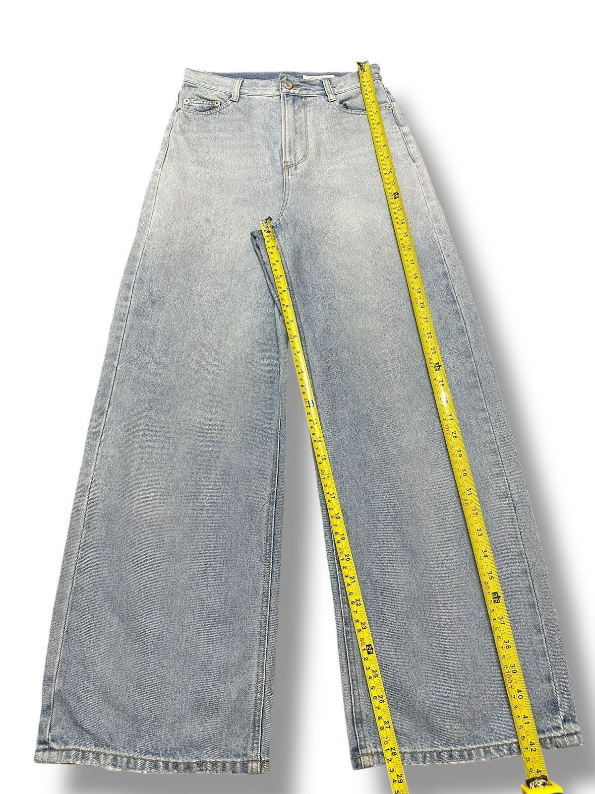 Arpege Story Vintage Baggy Loose Style Jeans With Faded Wash
