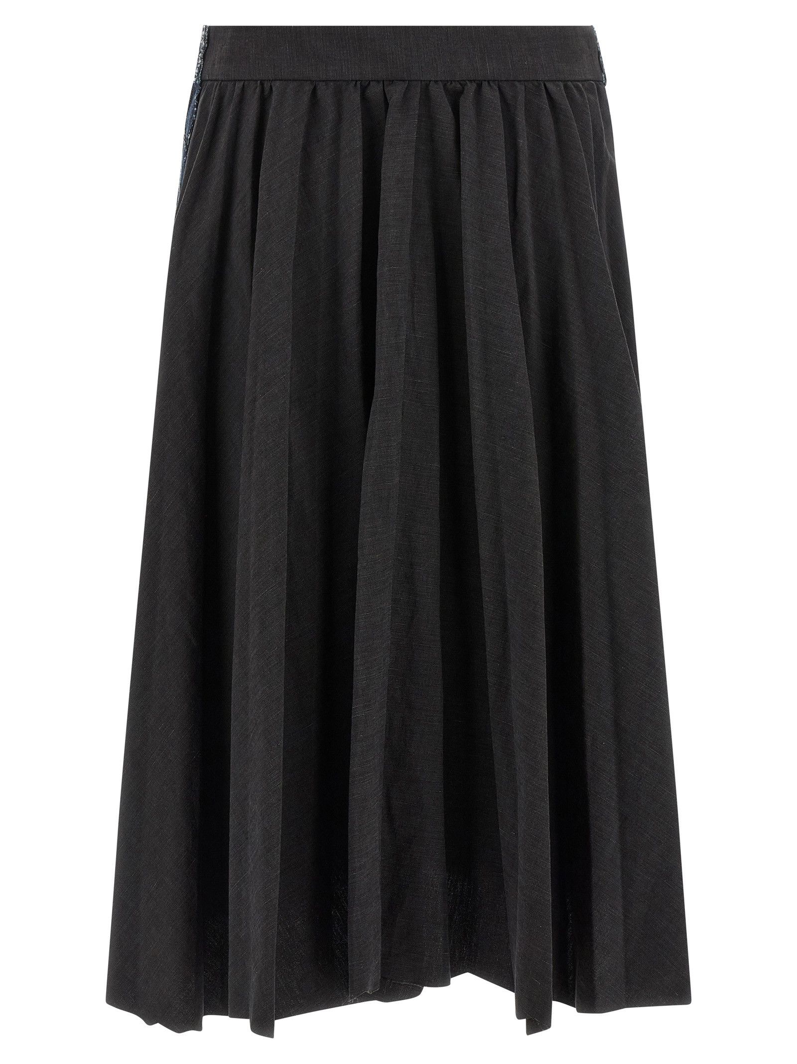 Balenciaga 'Hybrid Pleated' Skirt Size 27" / US 4 / IT 40 - 1 Thumbnail