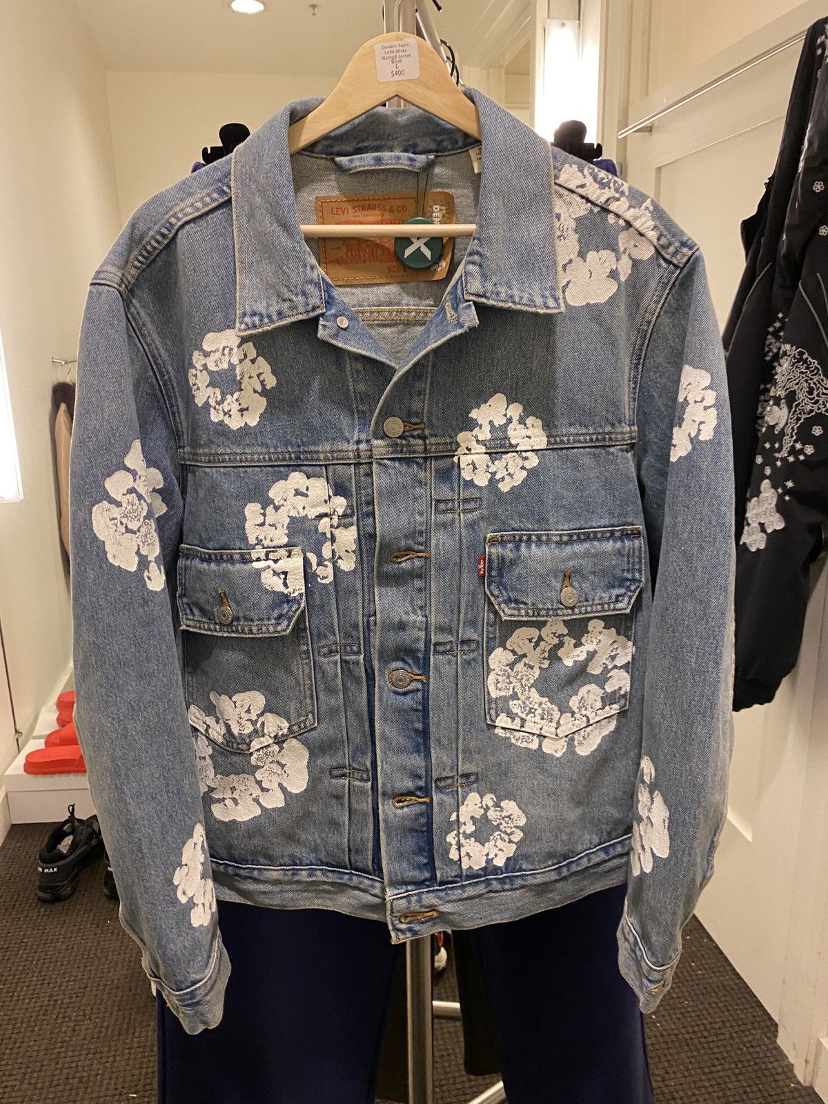 Levi's Denim Tears x Levi Denim Trucker Jacket L | Grailed