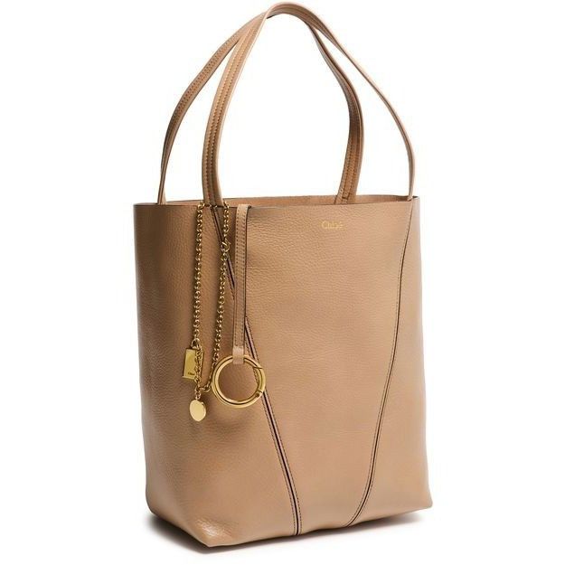 Chloe Chloe Medium Spin Woodrose Grained Leather Tote Bag New & Au Size ONE SIZE - 2 Thumbnail