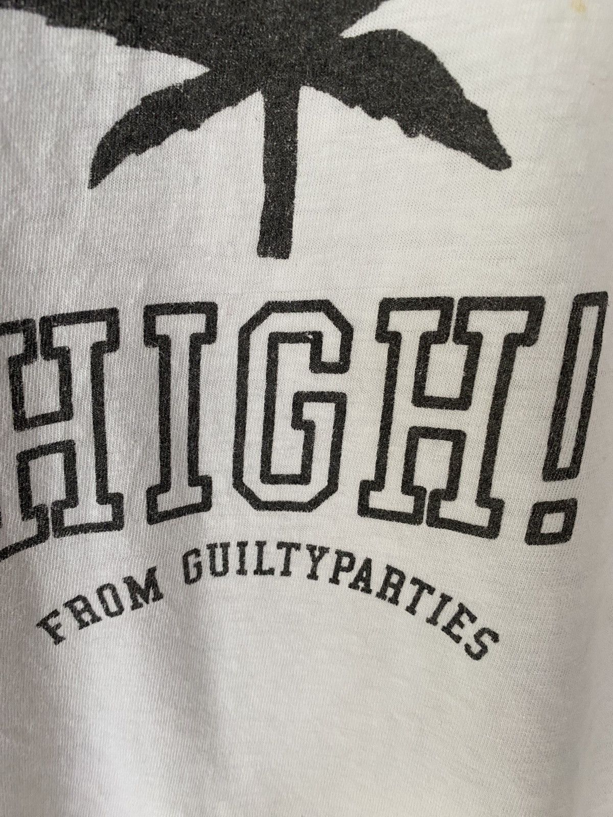 Wacko Maria Wacko Maria Marijuana hemp HIGH !! Cannabis tee Size US M / EU 48-50 / 2 - 5 Thumbnail