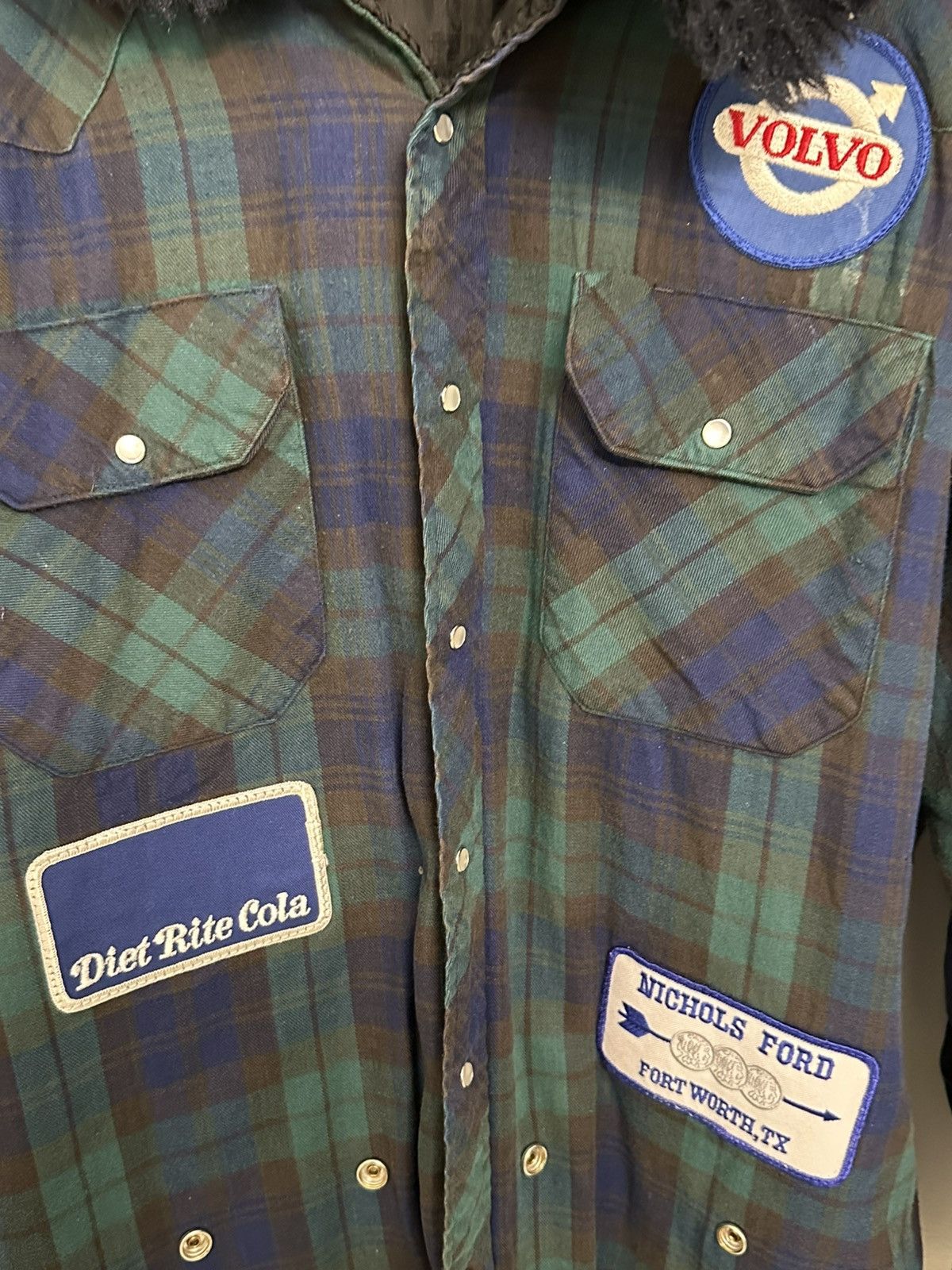 Joshua Jamal Joshua Jamal Reworked Vintage Quilted Flannel Size US XL / EU 56 / 4 - 4 Thumbnail
